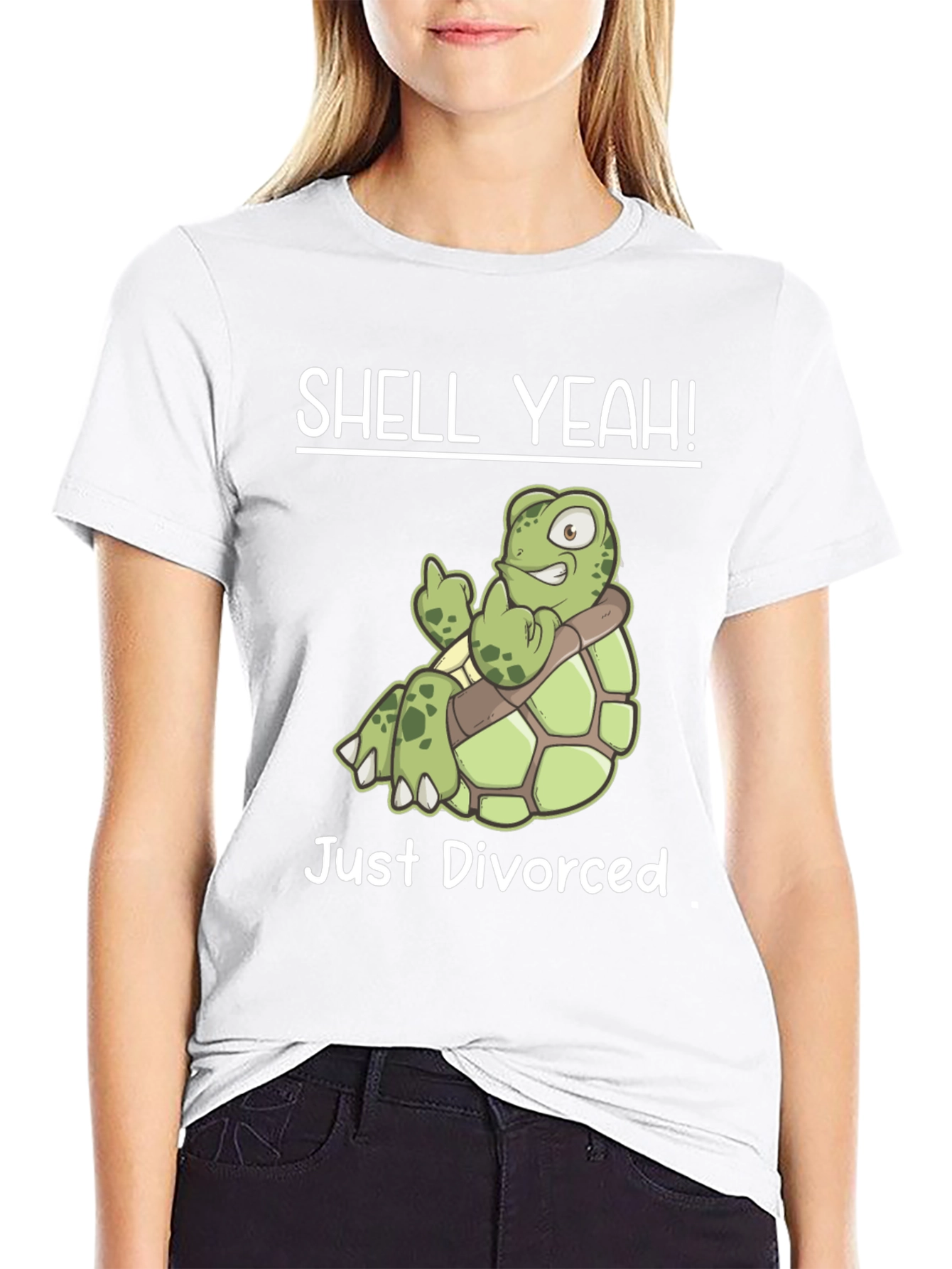 Shell Yeah! Just Divorced Turtle T-Shirt