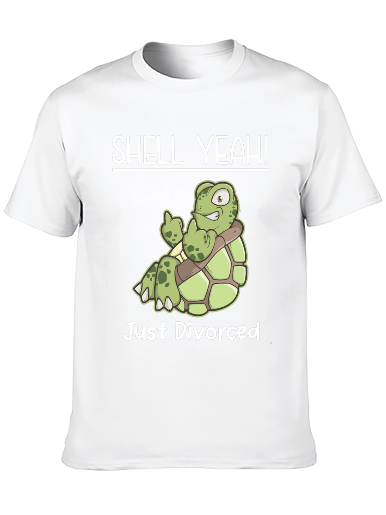 Shell Yeah! Just Divorced Turtle T-Shirt