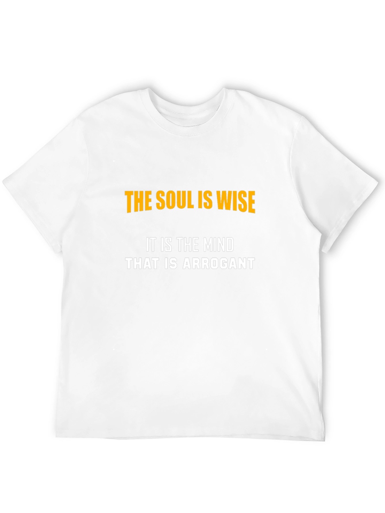 Wise Soul Graphic T-Shirt - Black Cotton Tee