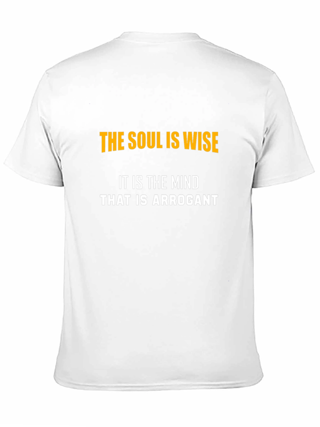 Wise Soul Graphic T-Shirt - Black Cotton Tee