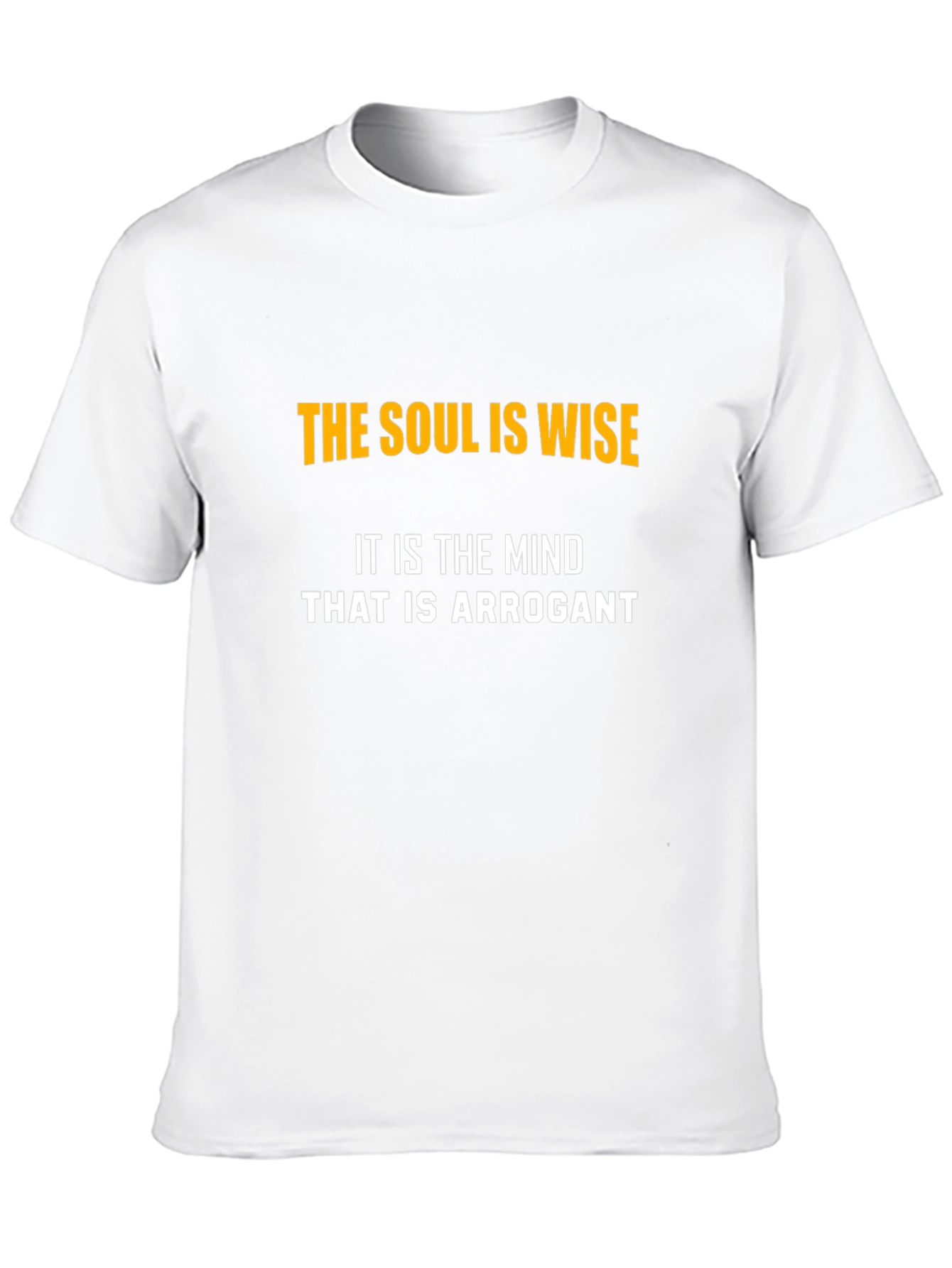 Wise Soul Graphic T-Shirt - Black Cotton Tee