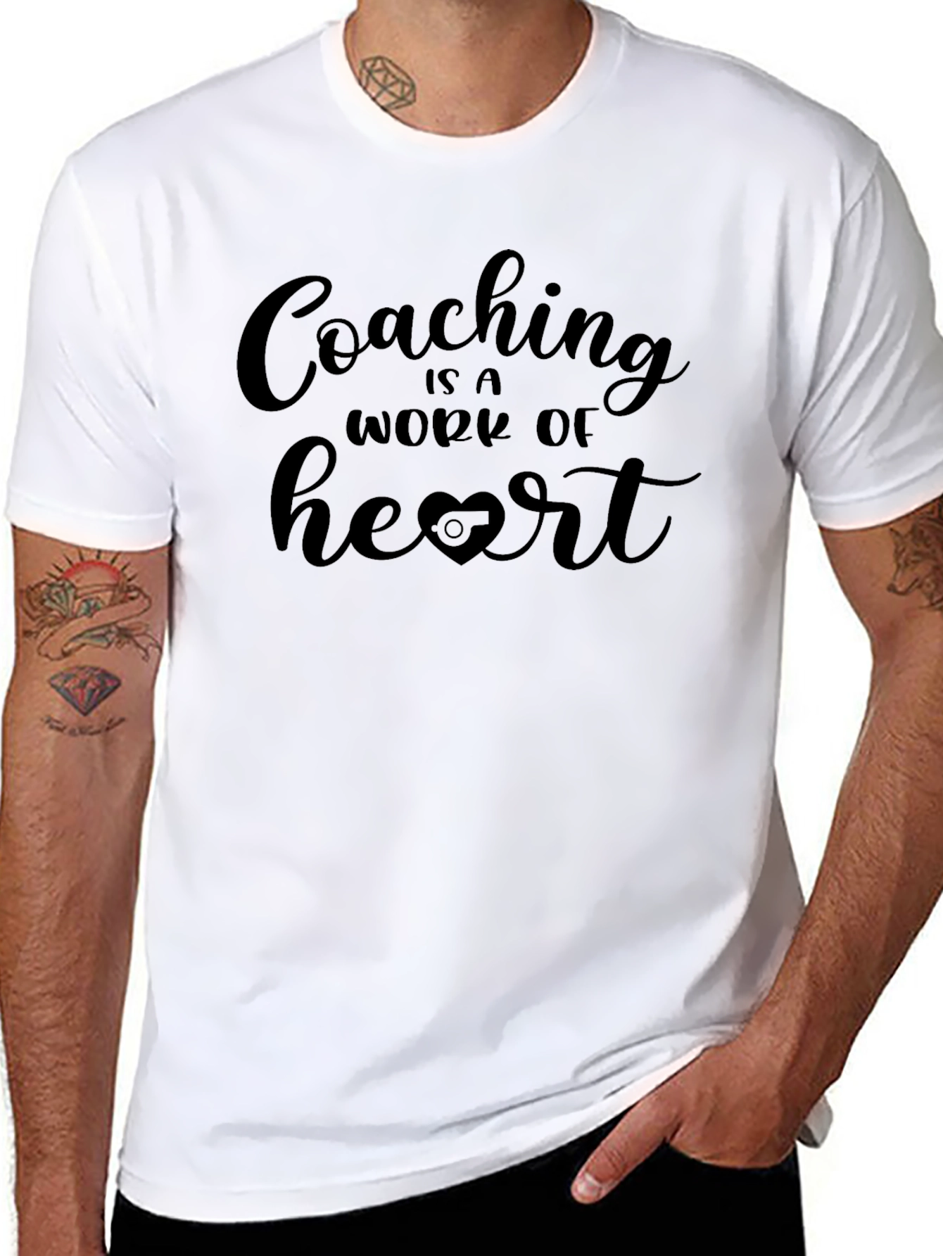 Coaching is a Work of Heart T-Shirt