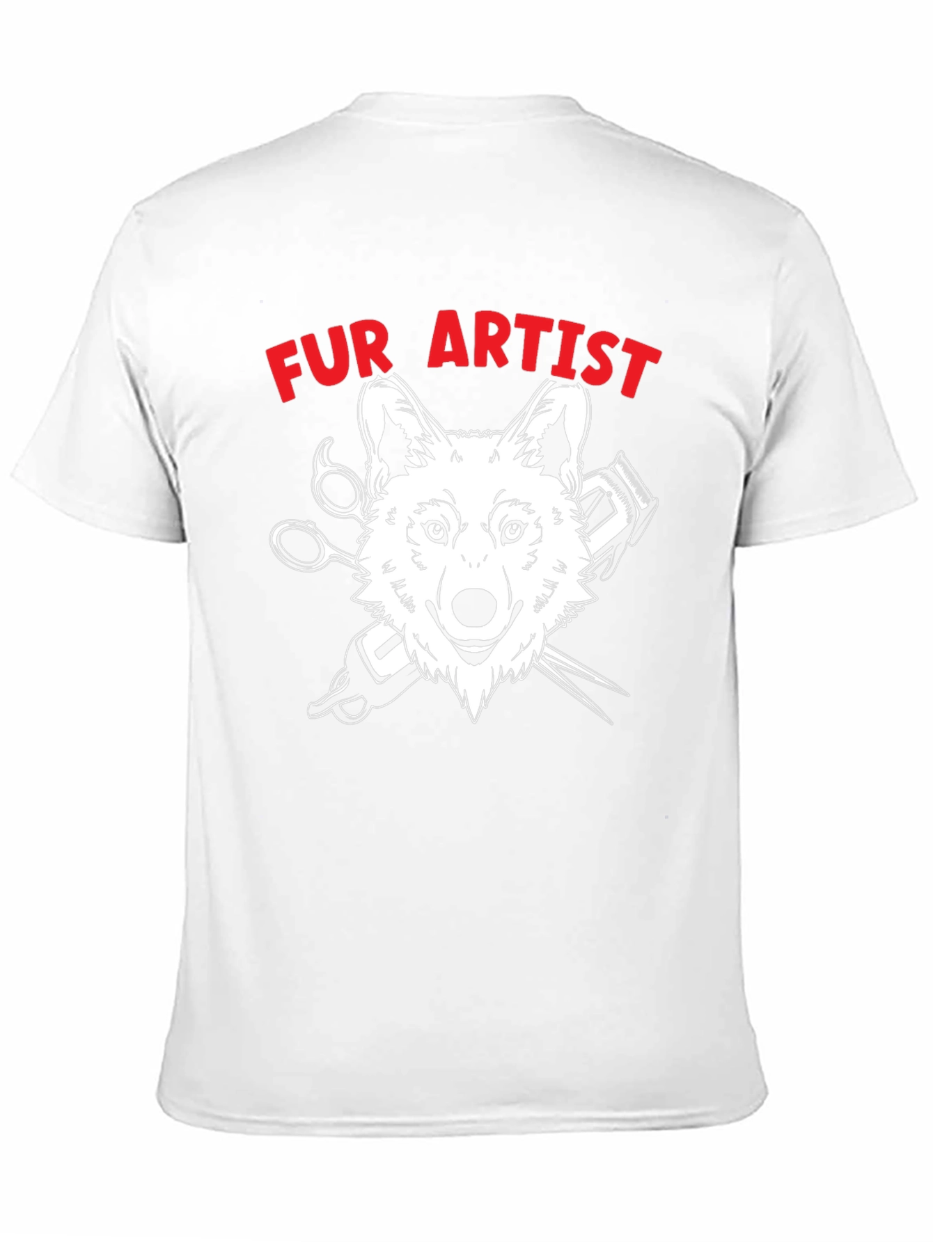 Fur Artist T-Shirt - Dog Groomer Tee