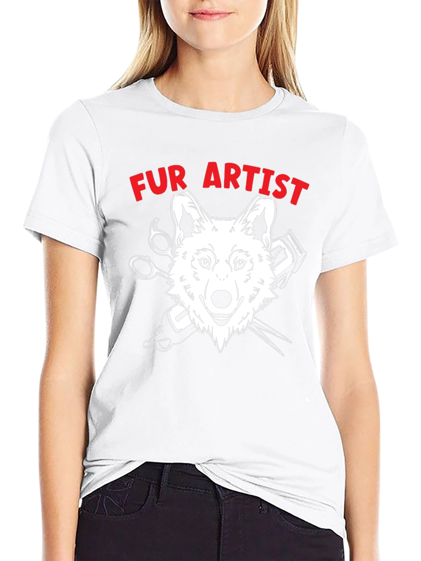 Fur Artist T-Shirt - Dog Groomer Tee