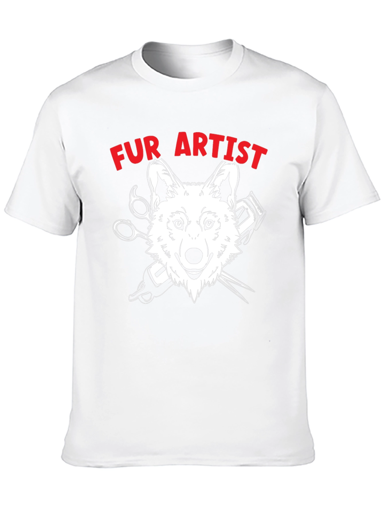 Fur Artist T-Shirt - Dog Groomer Tee