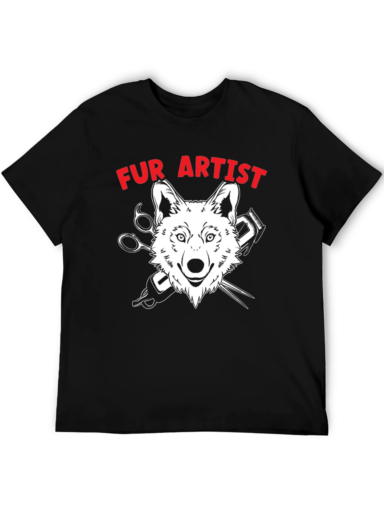 Fur Artist T-Shirt - Dog Groomer Tee