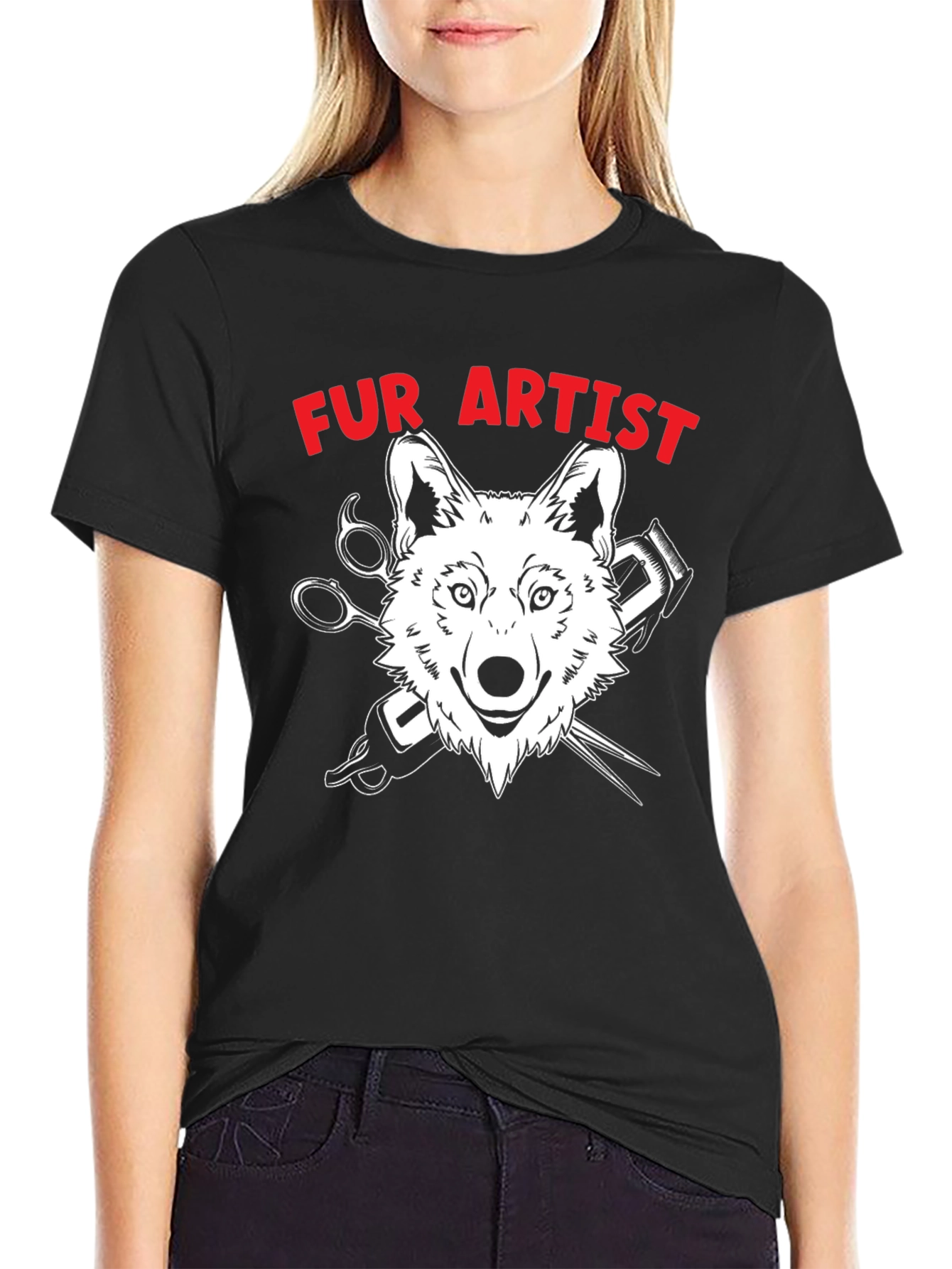 Fur Artist T-Shirt - Dog Groomer Tee