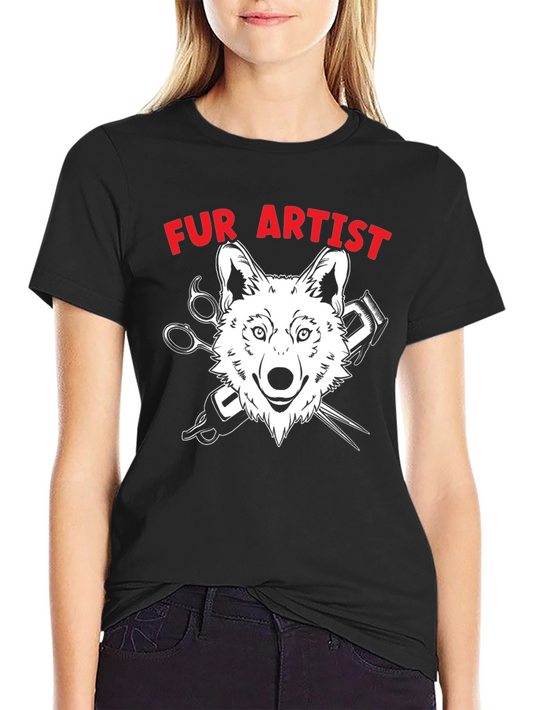 Fur Artist T-Shirt - Dog Groomer Tee