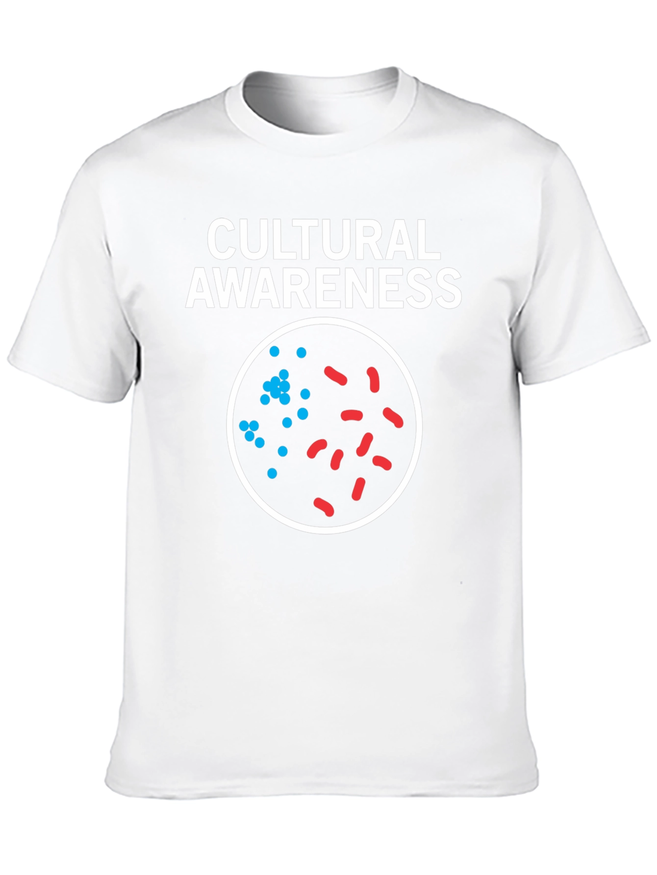 Cultural Awareness T-Shirt - Bacteria Design
