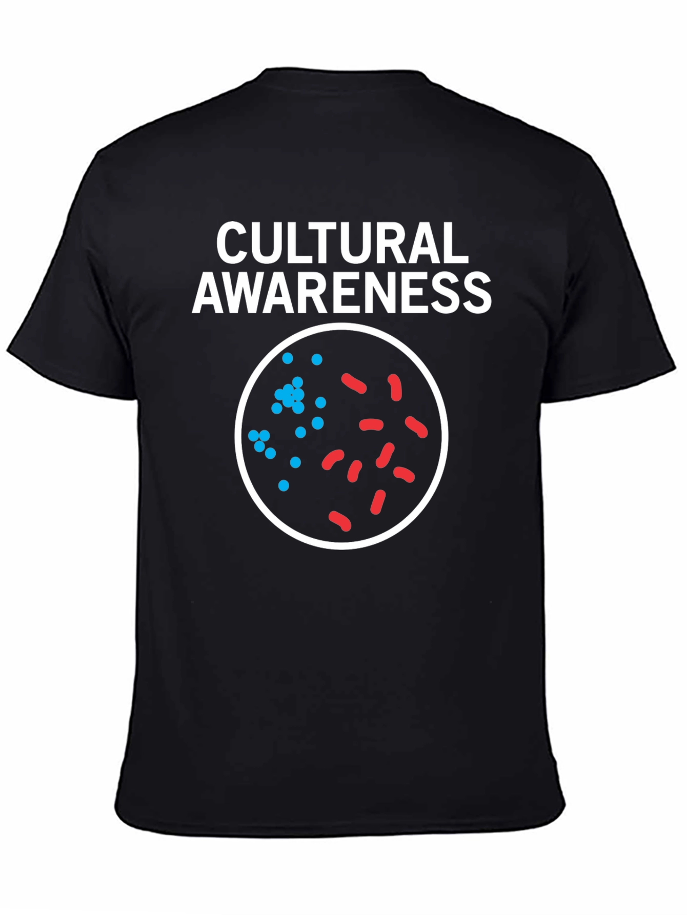 Cultural Awareness T-Shirt - Bacteria Design