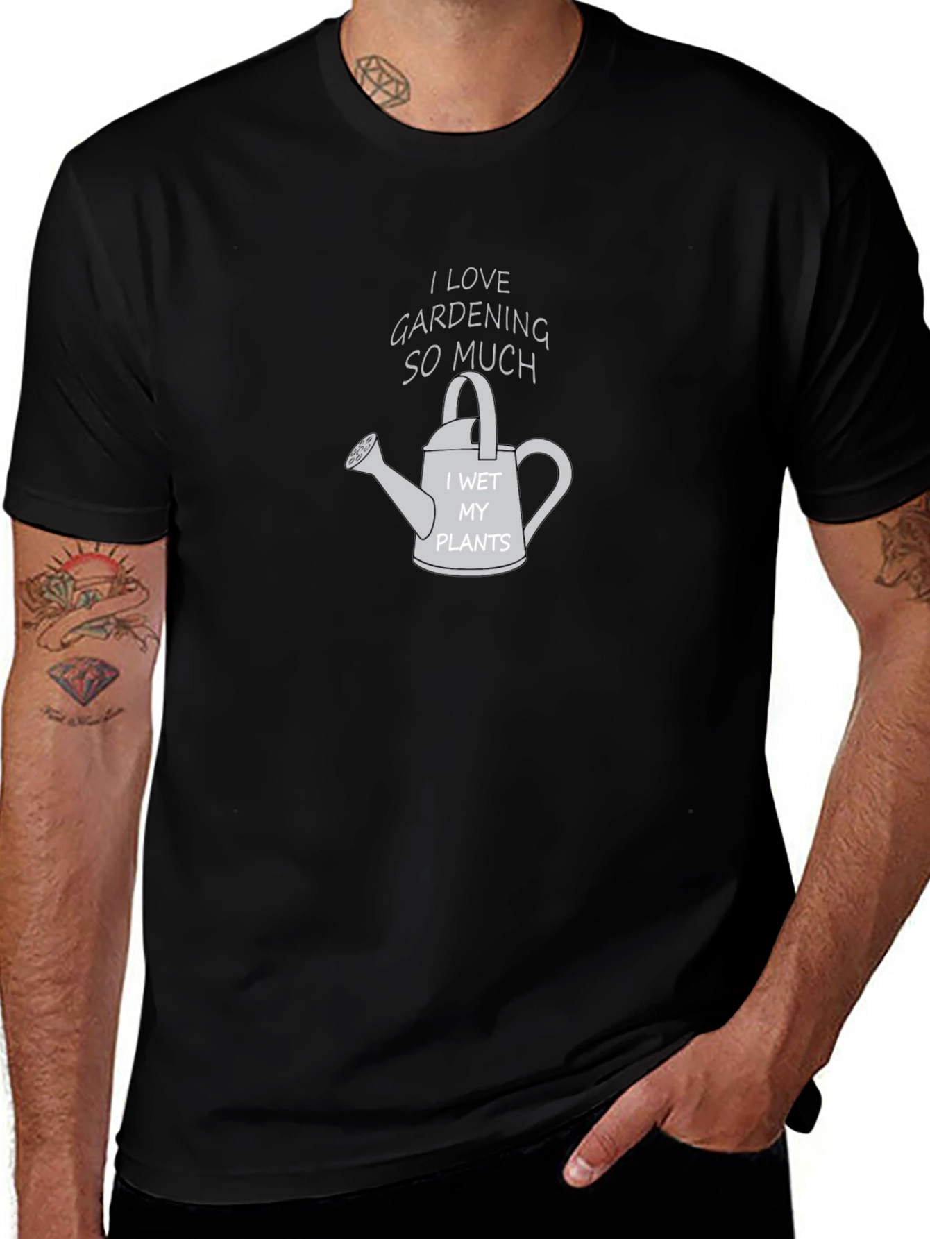 Gardening Lover T-Shirt - I Wet My Plants