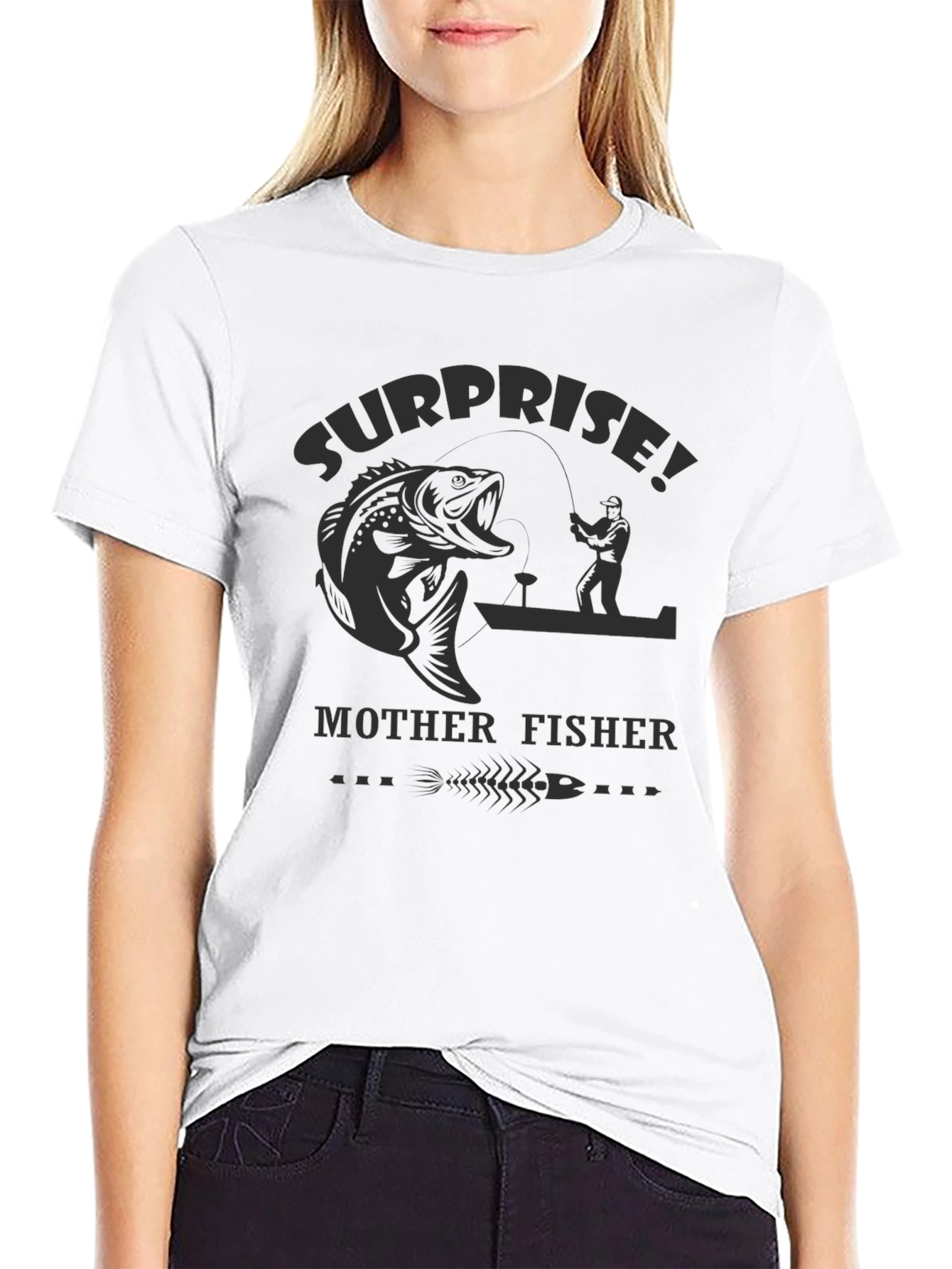 Surprise Mother Fisher Graphic T-Shirt