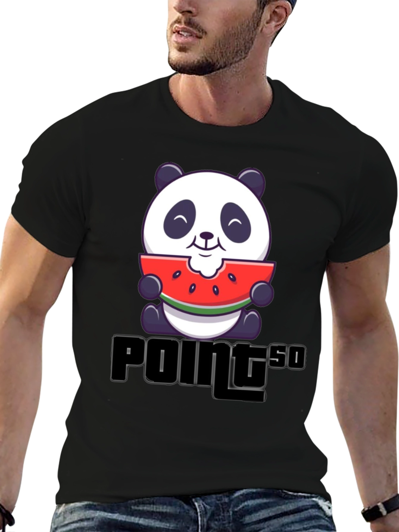 Panda Watermelon T-Shirt - Point 50
