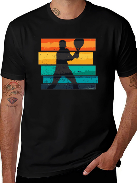 Retro Paddle Tennis Graphic Tee