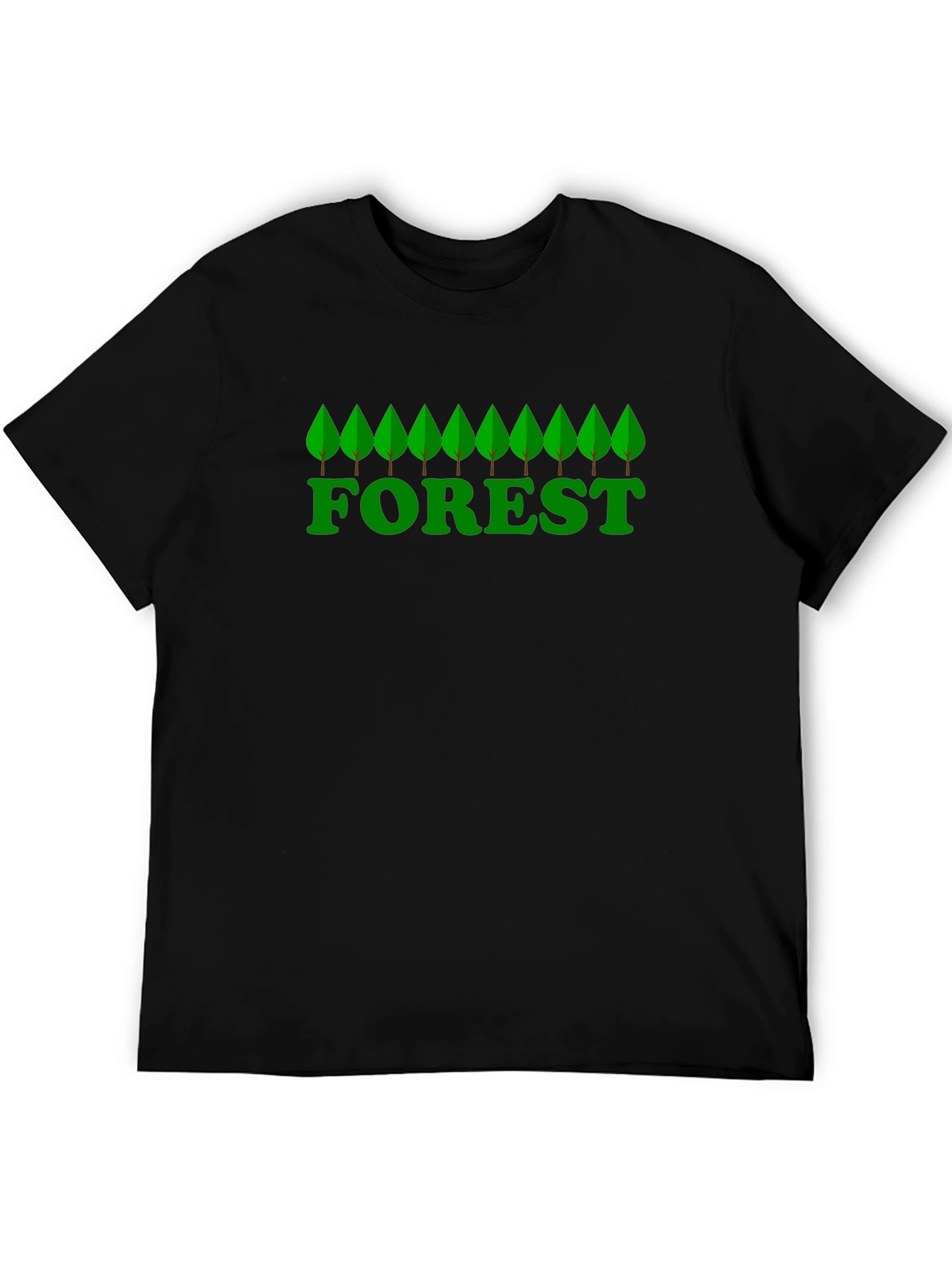 Nature Forest Graphic T-Shirt -  Eco-Friendly Style