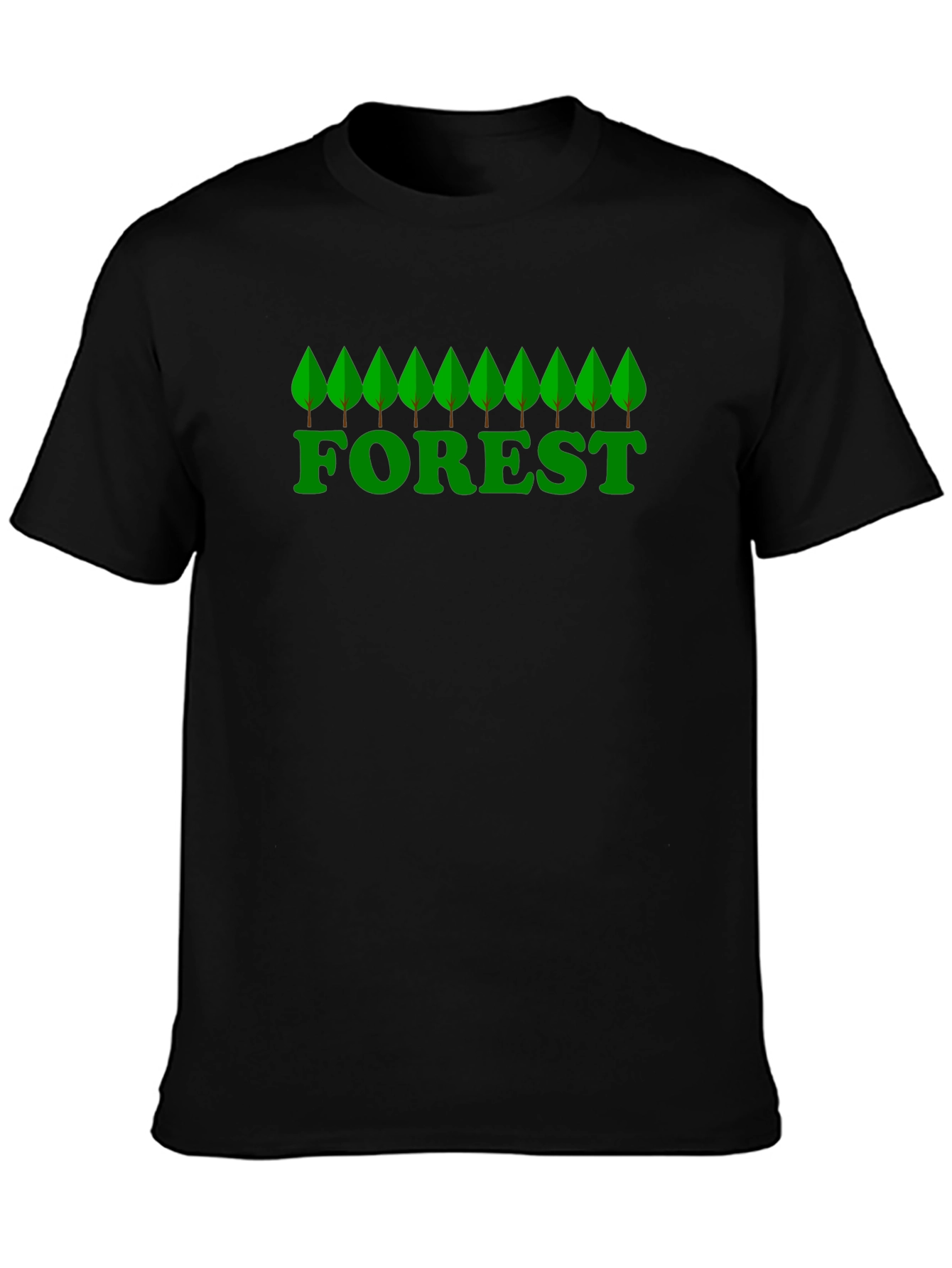Nature Forest Graphic T-Shirt -  Eco-Friendly Style
