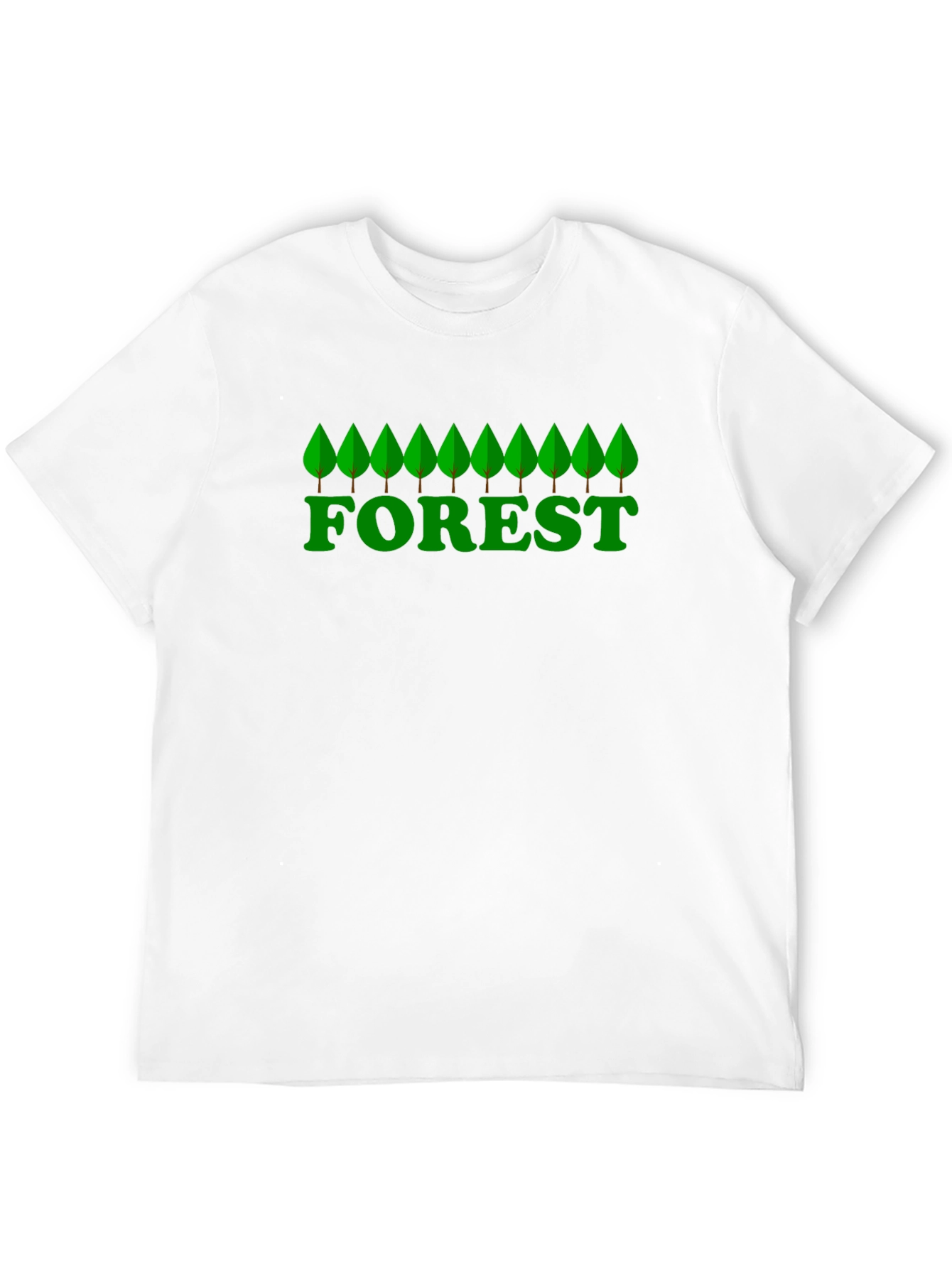 Nature Forest Graphic T-Shirt -  Eco-Friendly Style