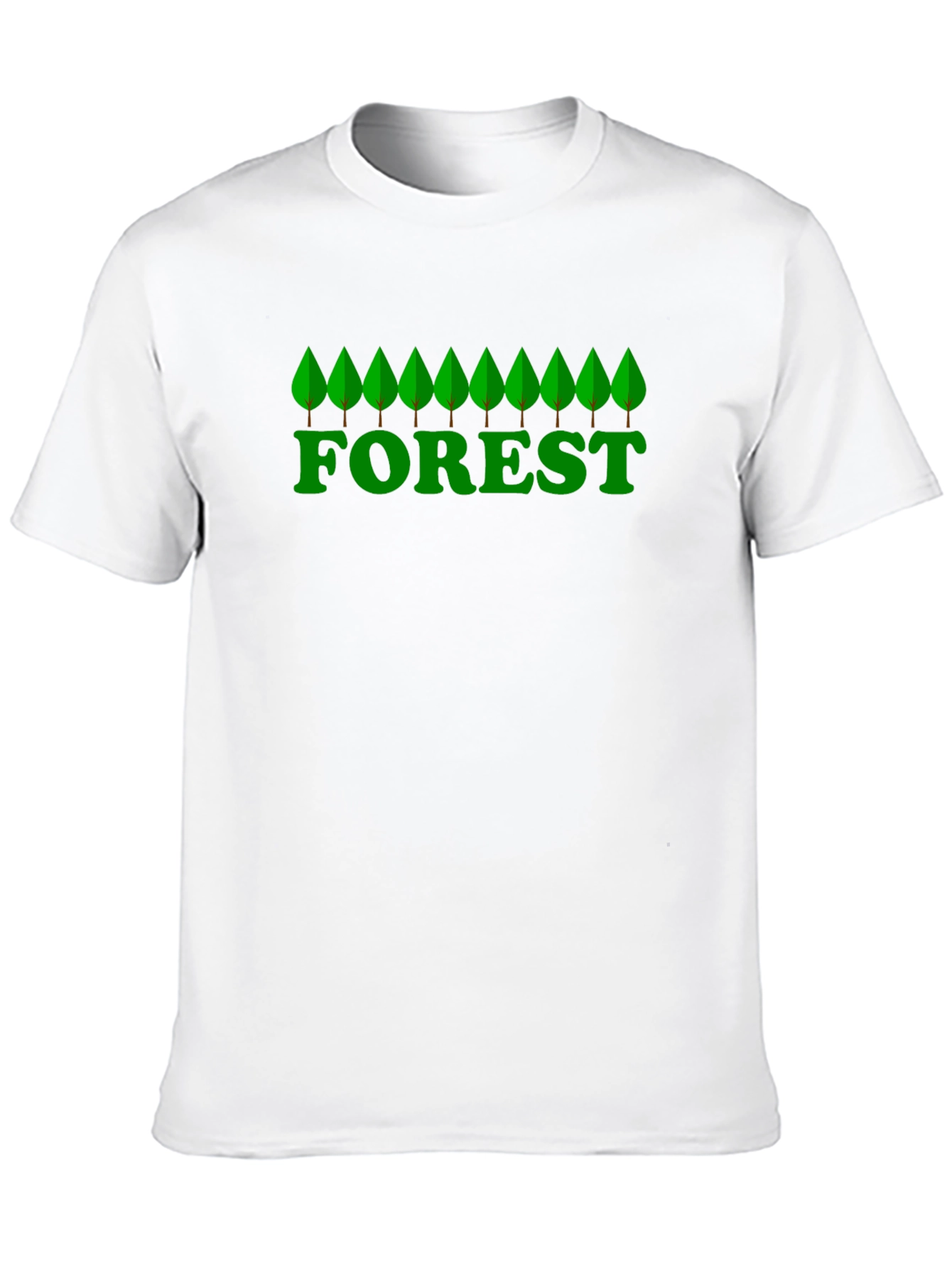 Nature Forest Graphic T-Shirt -  Eco-Friendly Style