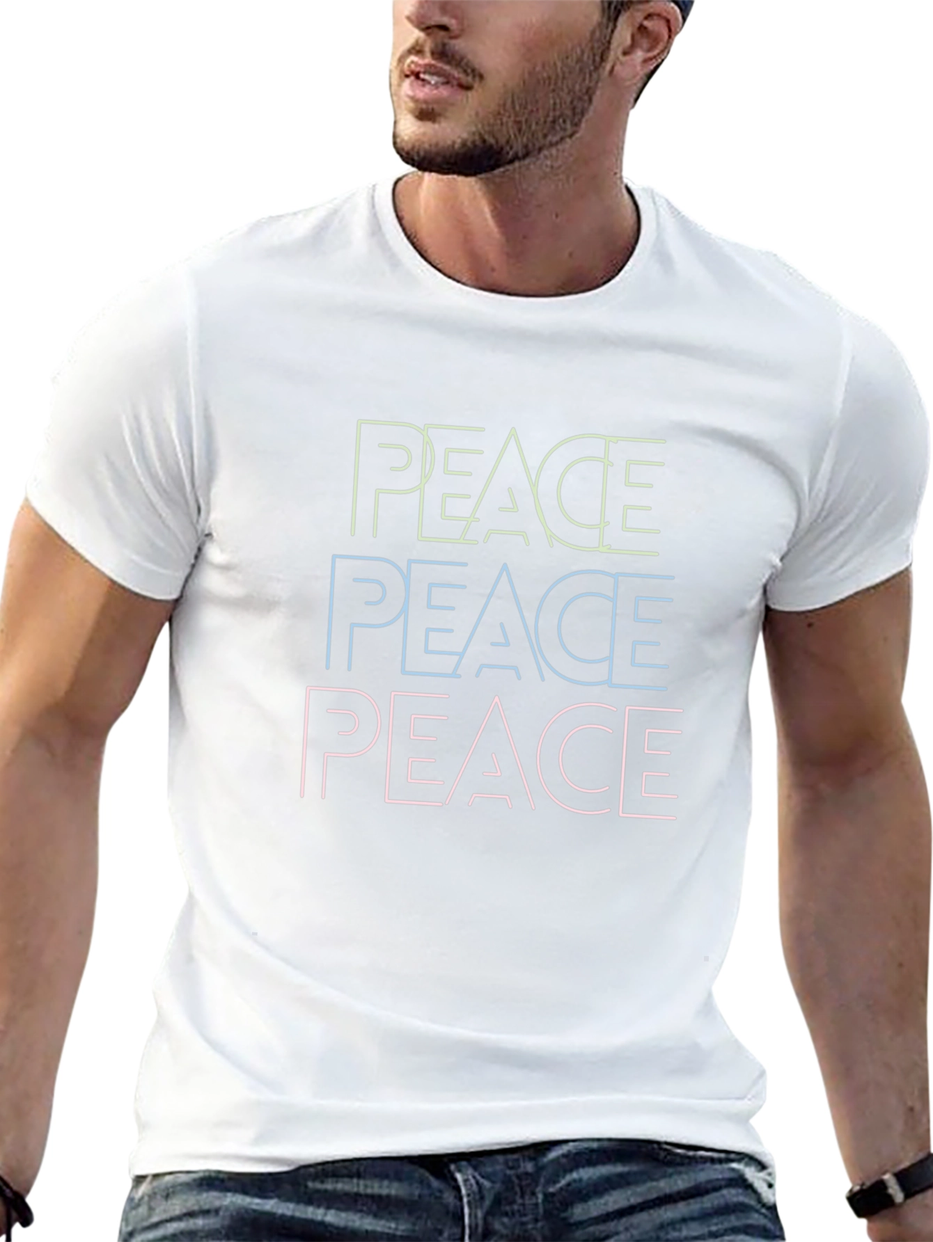 Peace T-Shirt - Retro Style Graphic Tee