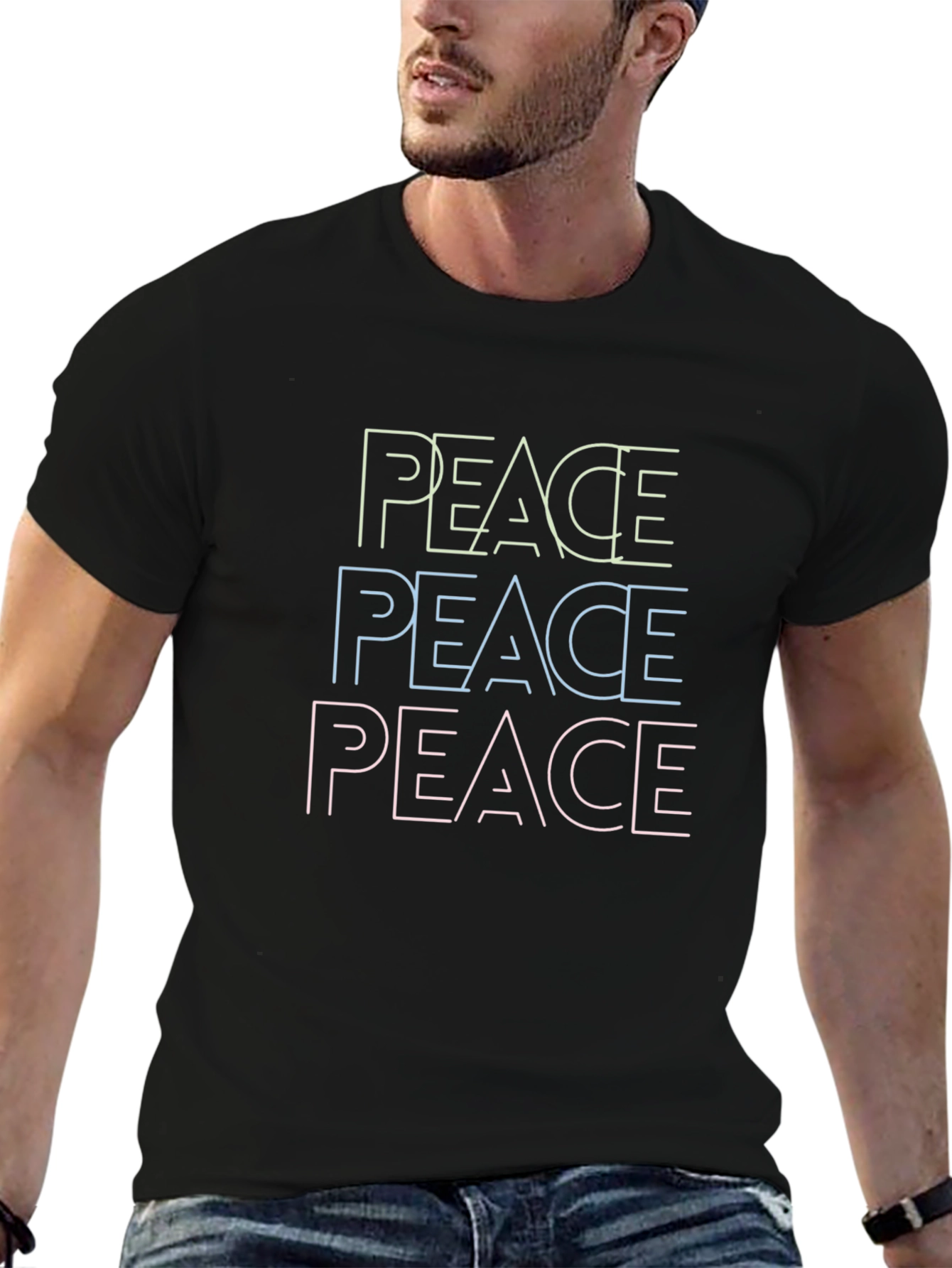 Peace T-Shirt - Retro Style Graphic Tee