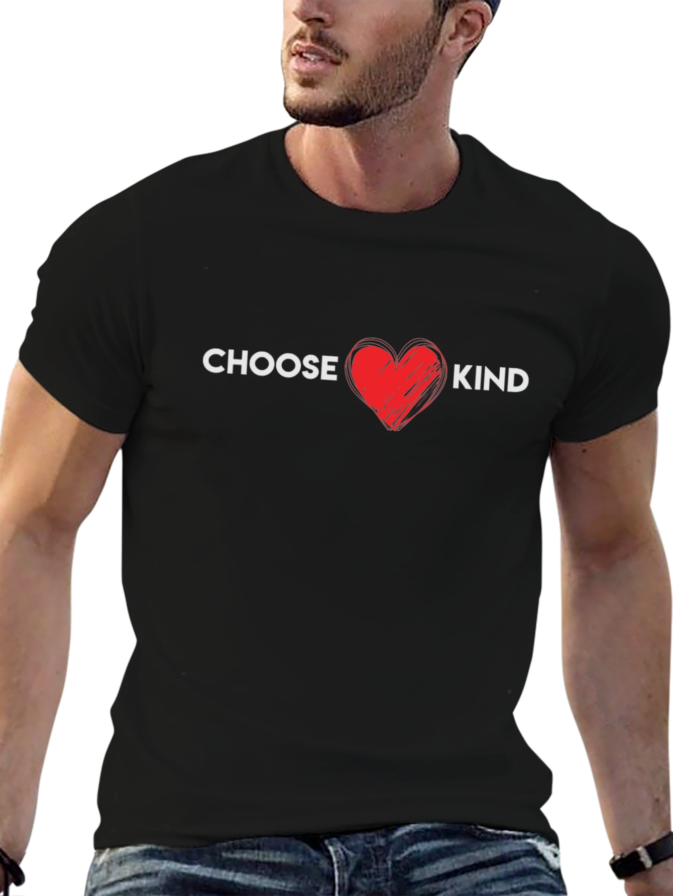 Choose Kind Graphic Tee - Black