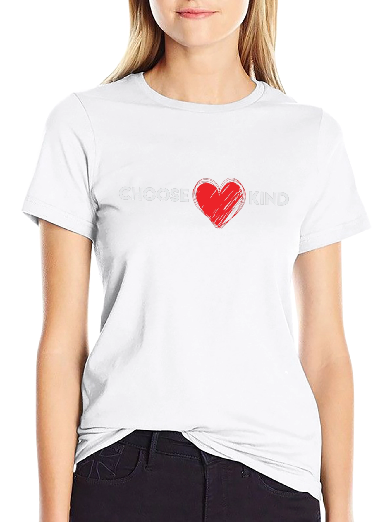Choose Kind Graphic Tee - Black