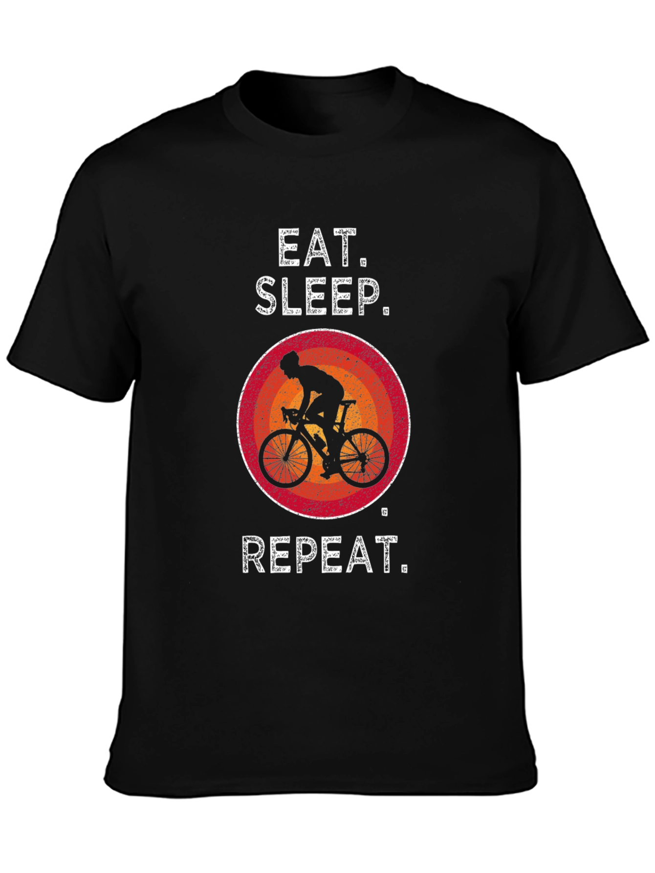 Eat Sleep Cycle Repeat T-Shirt - Biker Gift