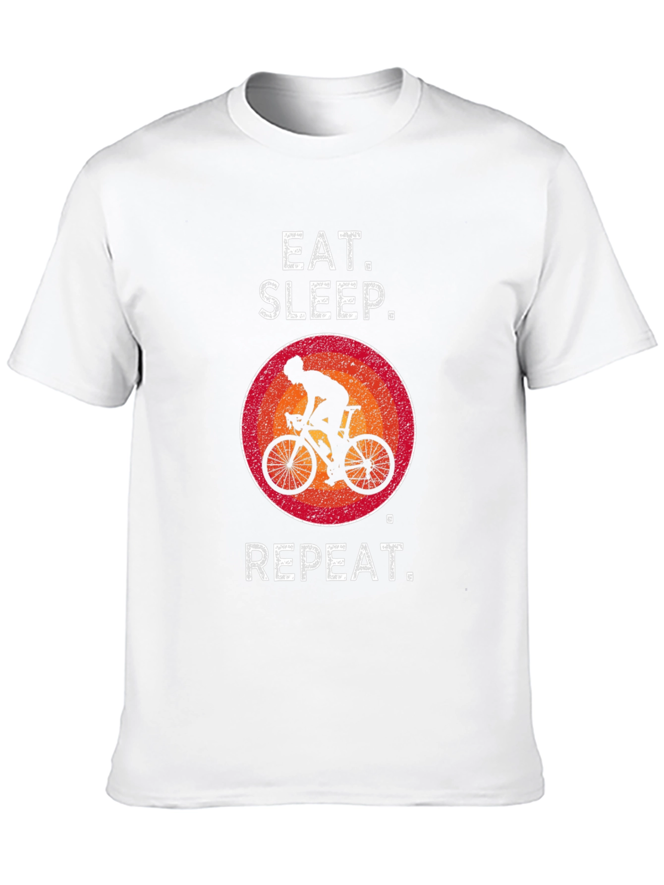 Eat Sleep Cycle Repeat T-Shirt - Biker Gift