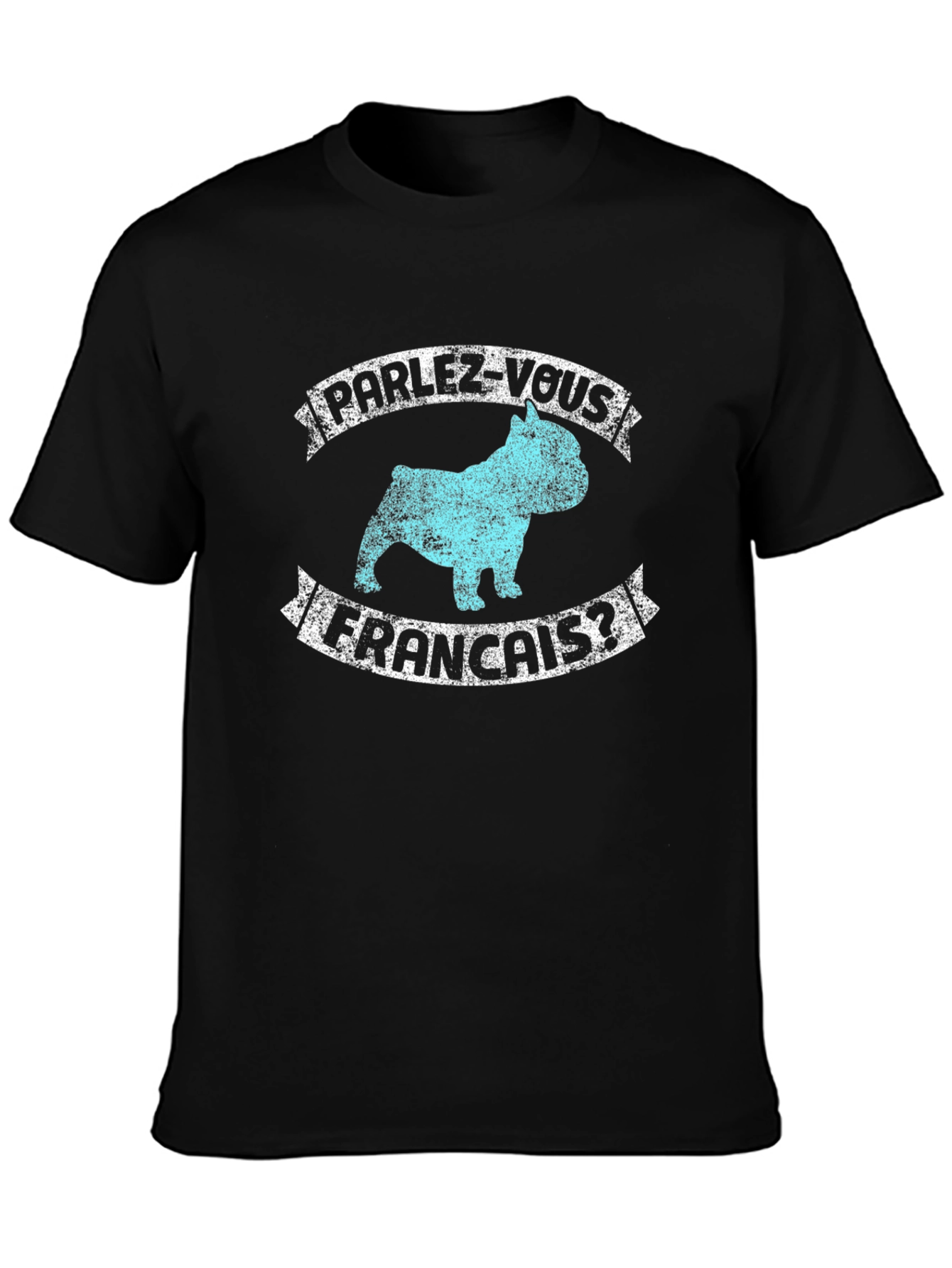 Parlez-Vous Francais? Dog Graphic Tee