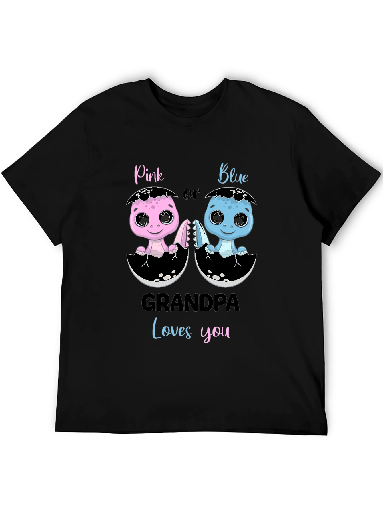 Grandpa Loves You Gender Reveal T-Shirt