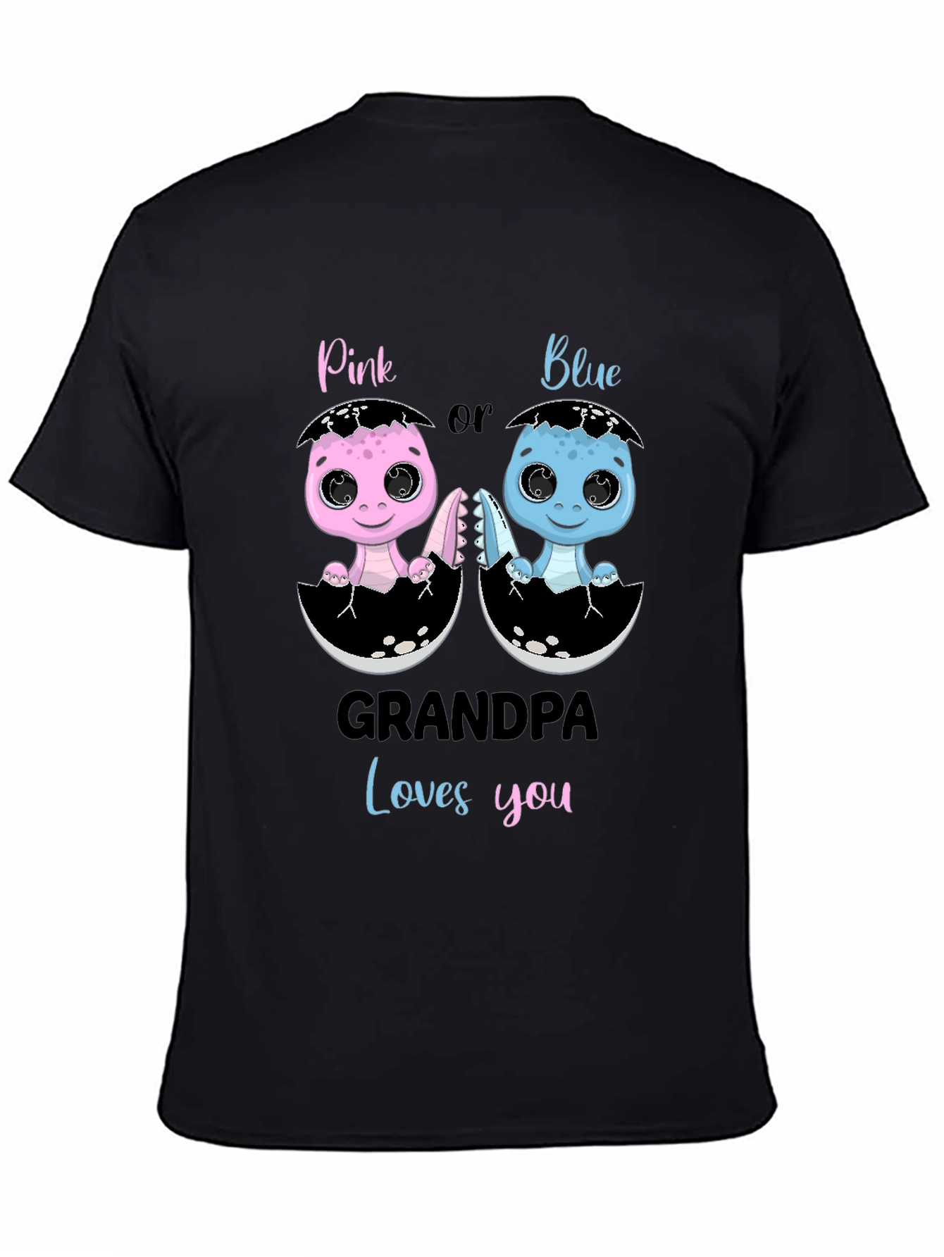 Grandpa Loves You Gender Reveal T-Shirt
