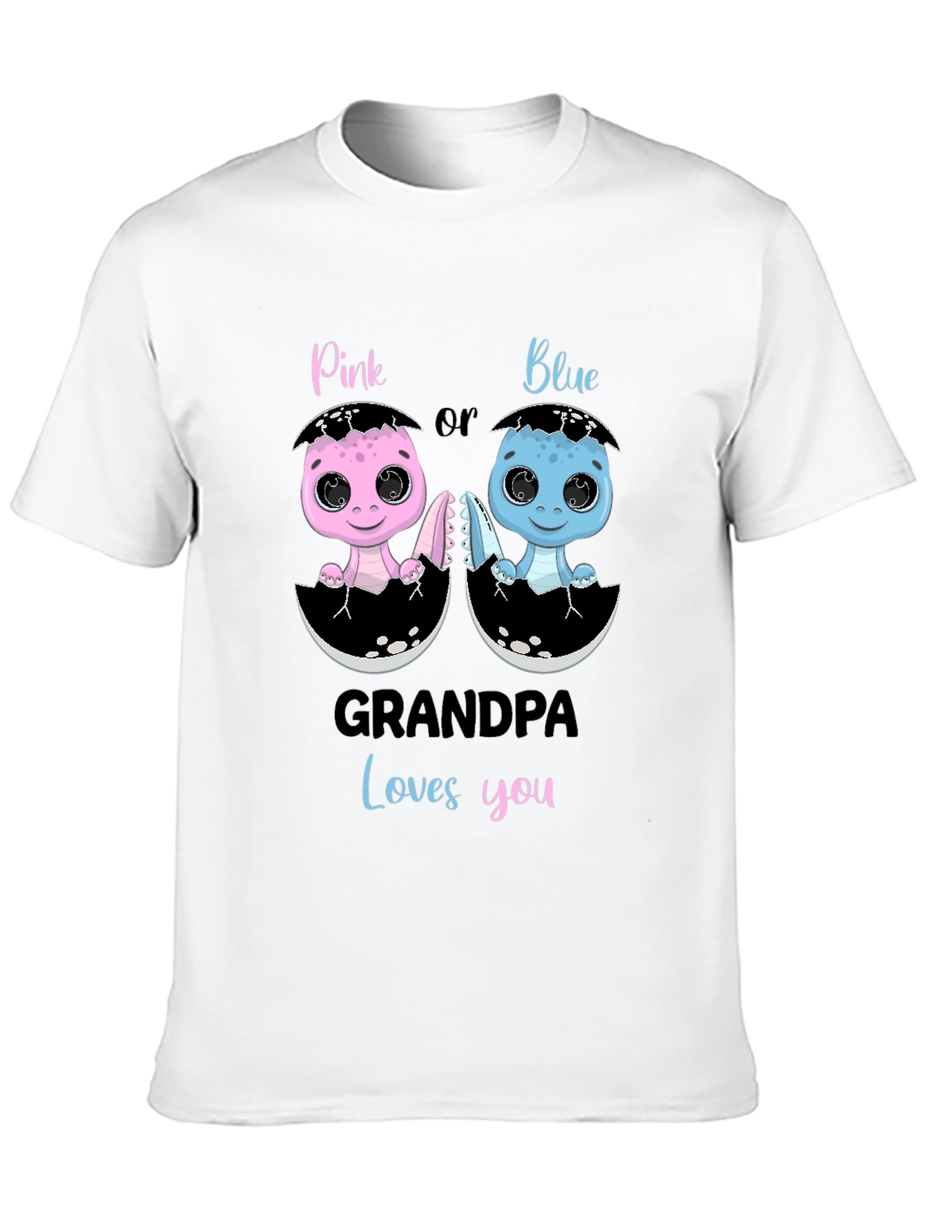 Grandpa Loves You Gender Reveal T-Shirt