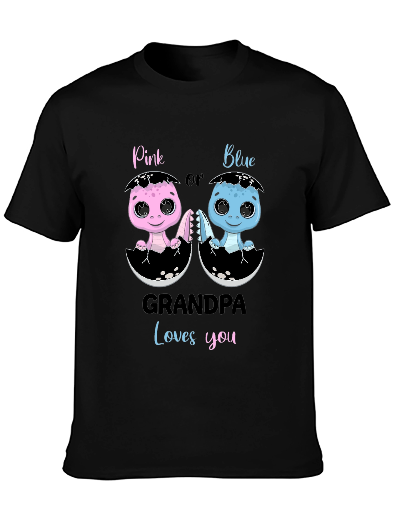 Grandpa Loves You Gender Reveal T-Shirt