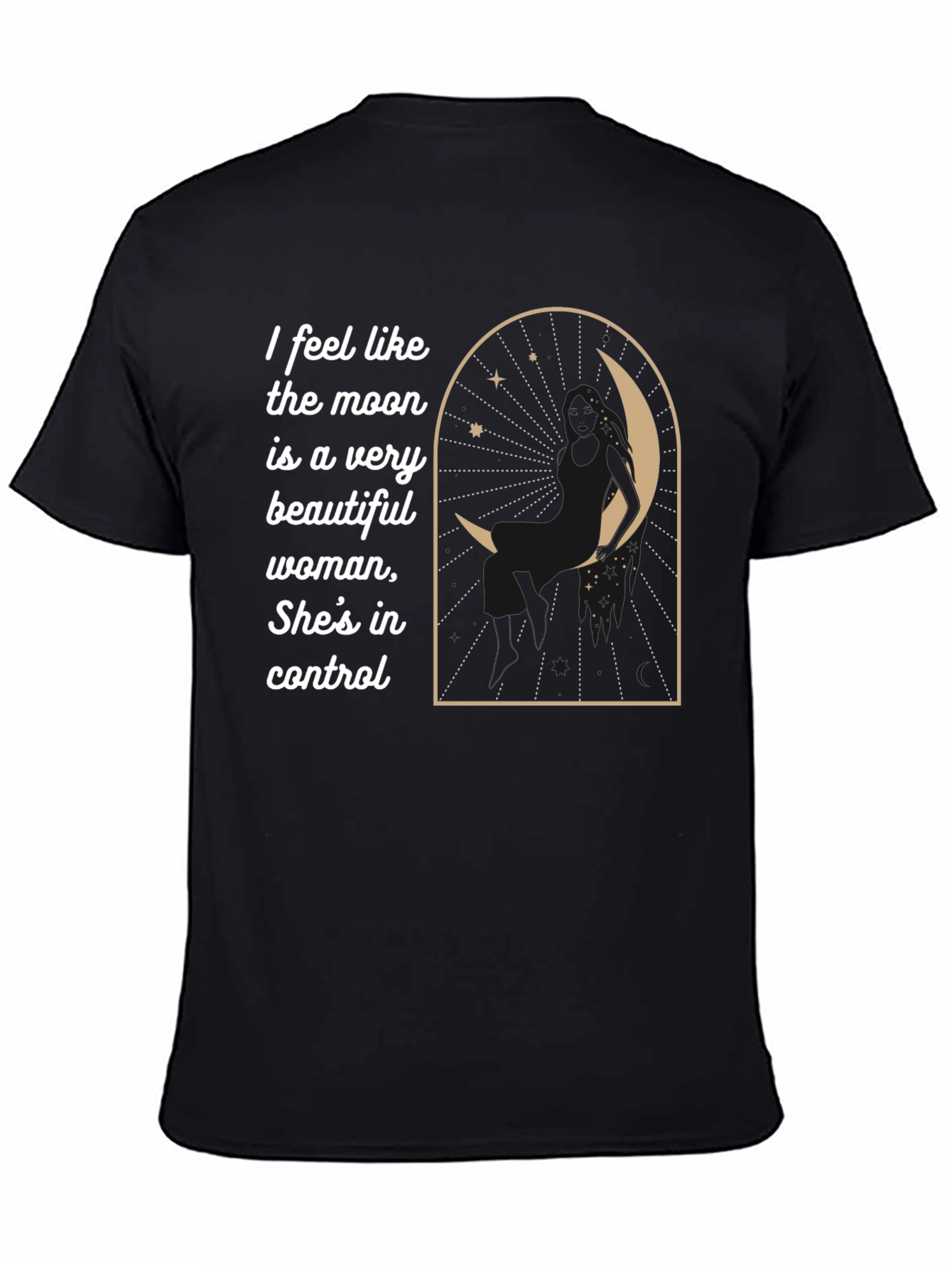 Moon Woman Graphic Tee - Beautiful & Empowering