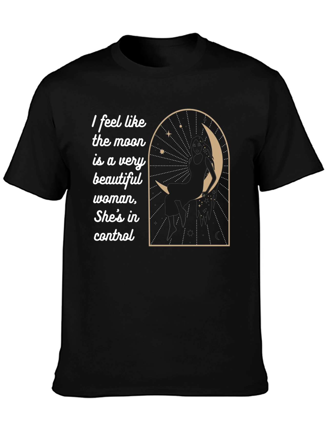 Moon Woman Graphic Tee - Beautiful & Empowering