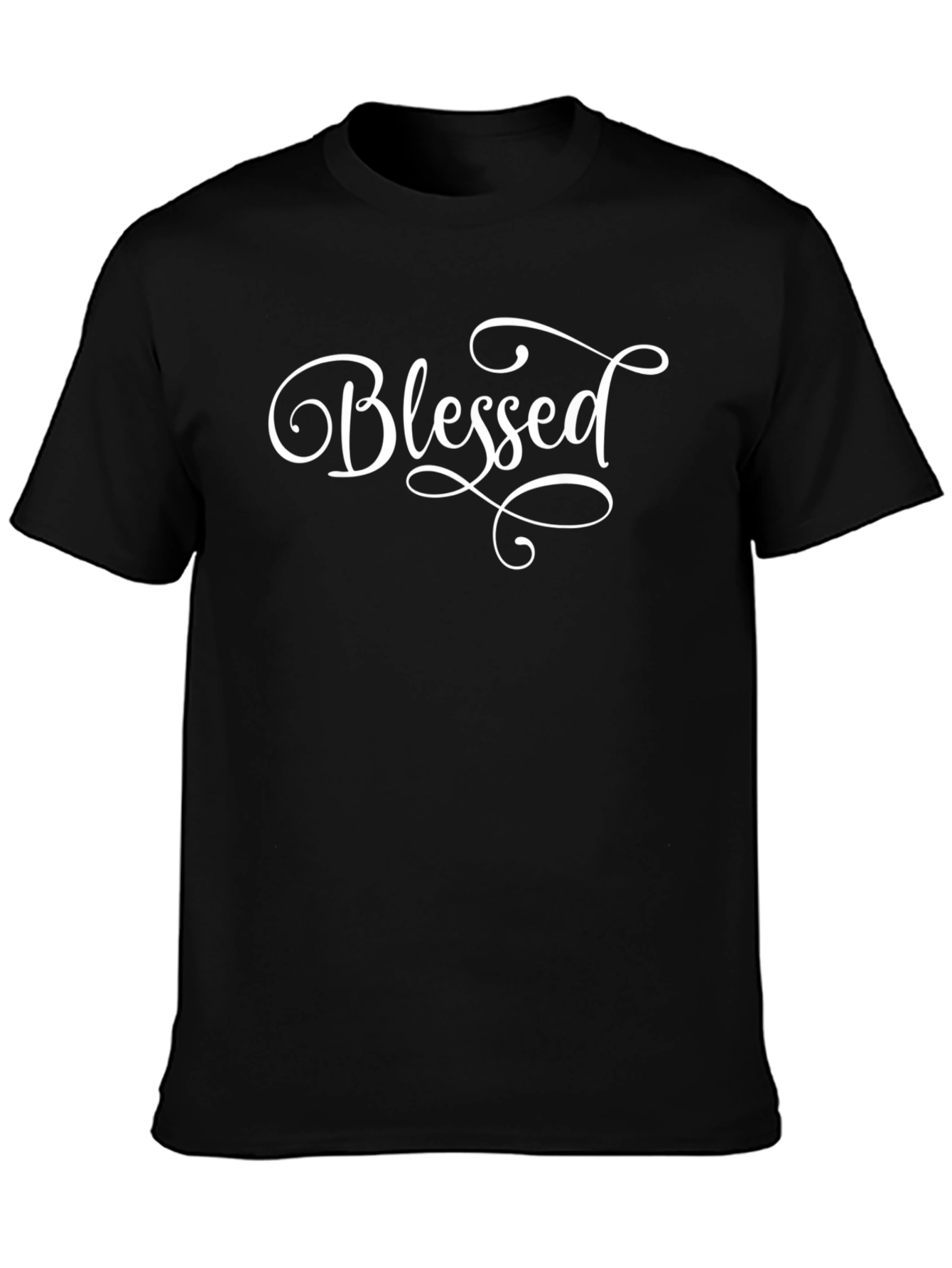 Blessed Graphic Tee - Unisex Black Shirt