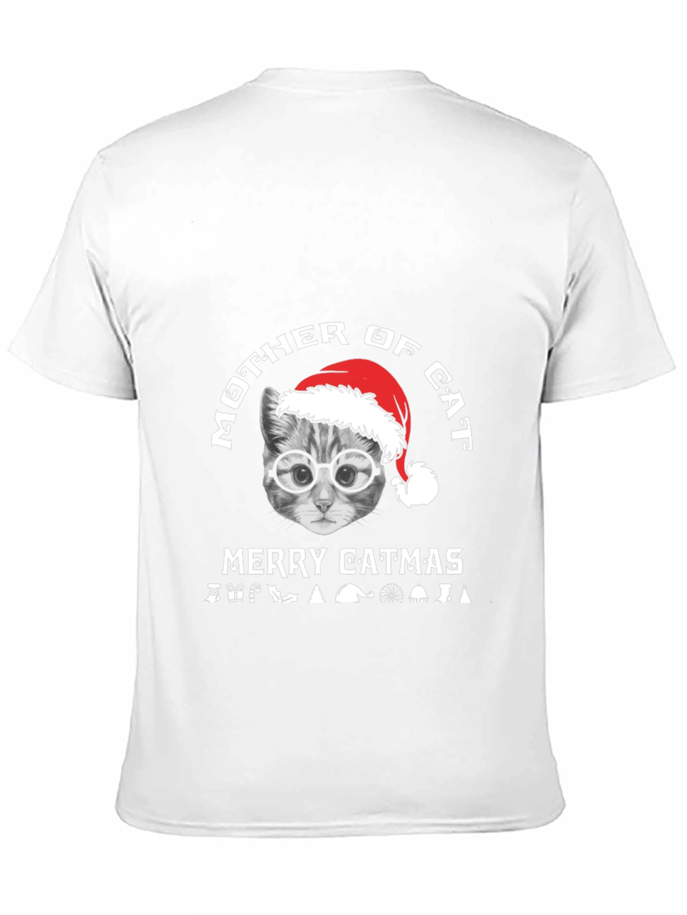 Mother of Cat - Merry Catmas T-Shirt