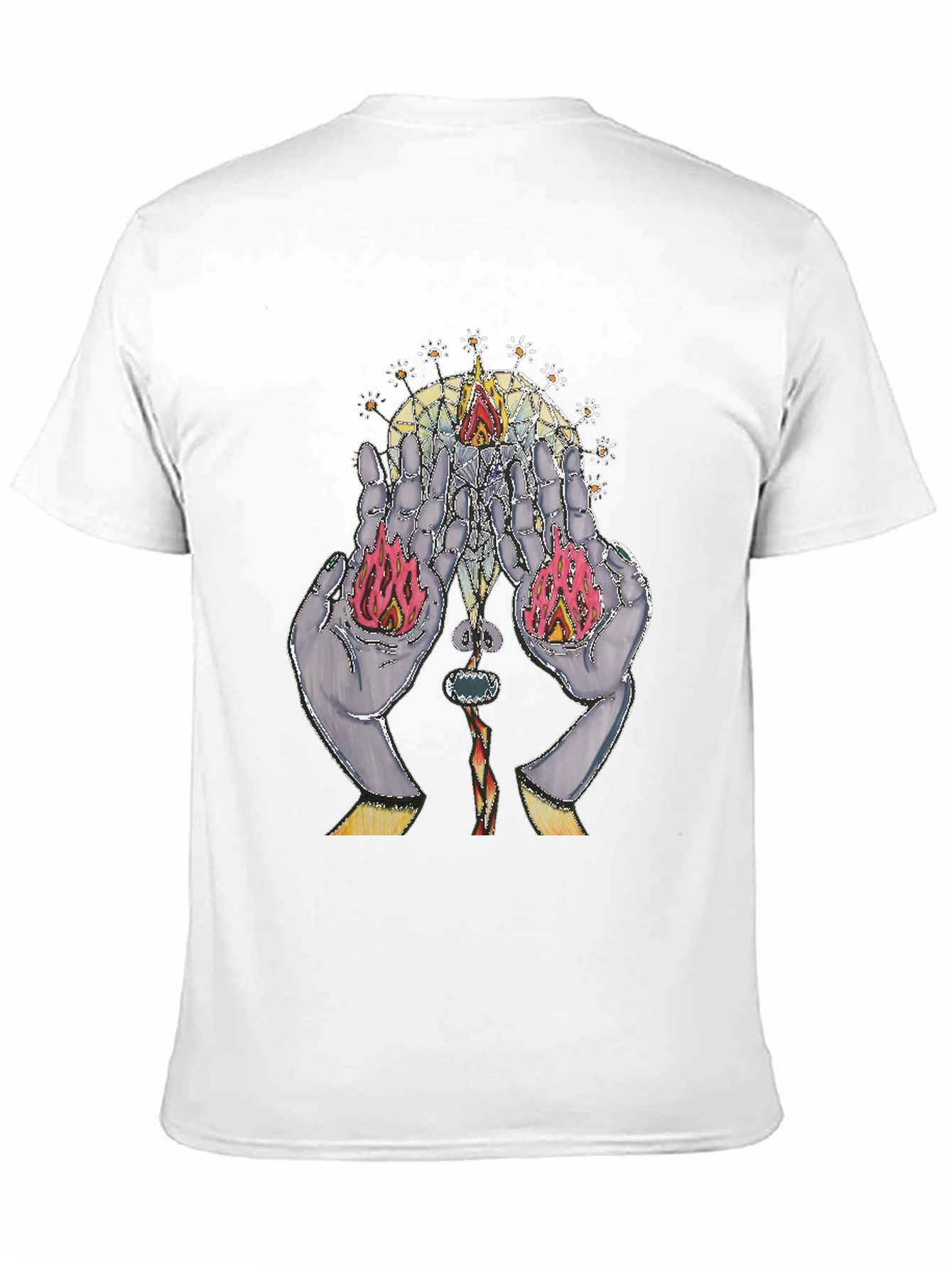 Mystic Hands Graphic T-Shirt - Black