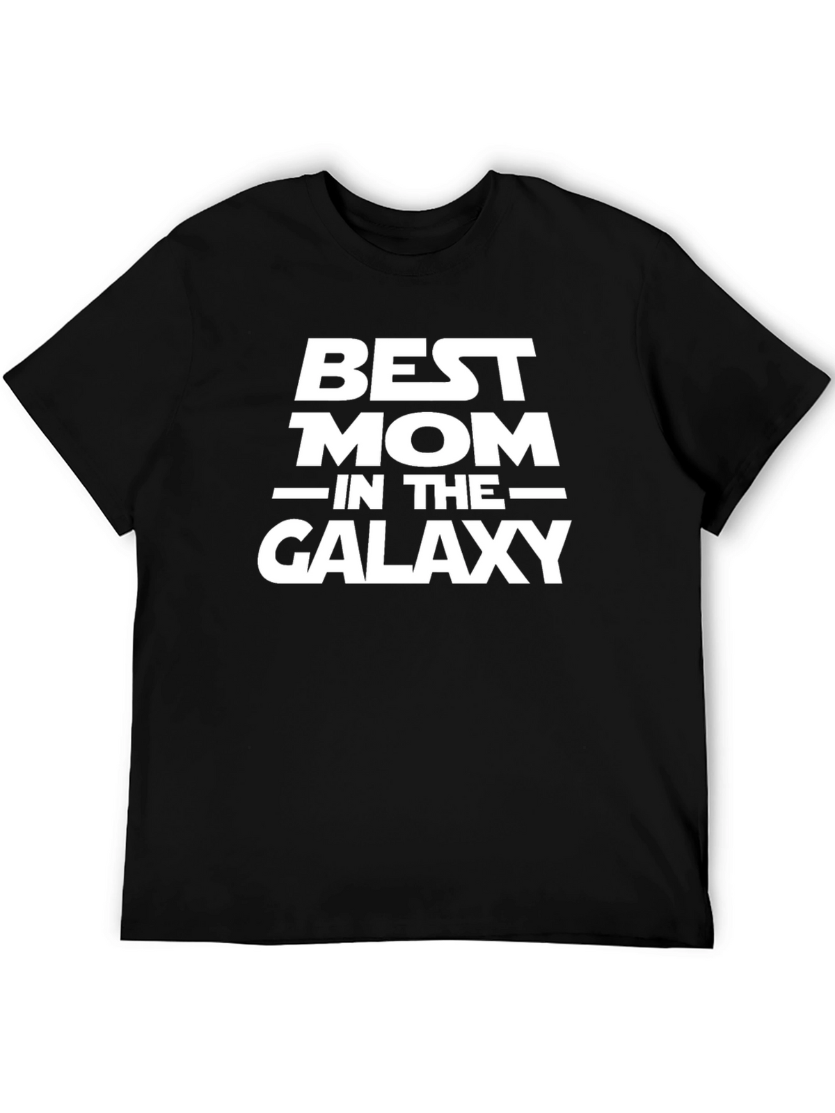 Best Mom in the Galaxy Black T-Shirt