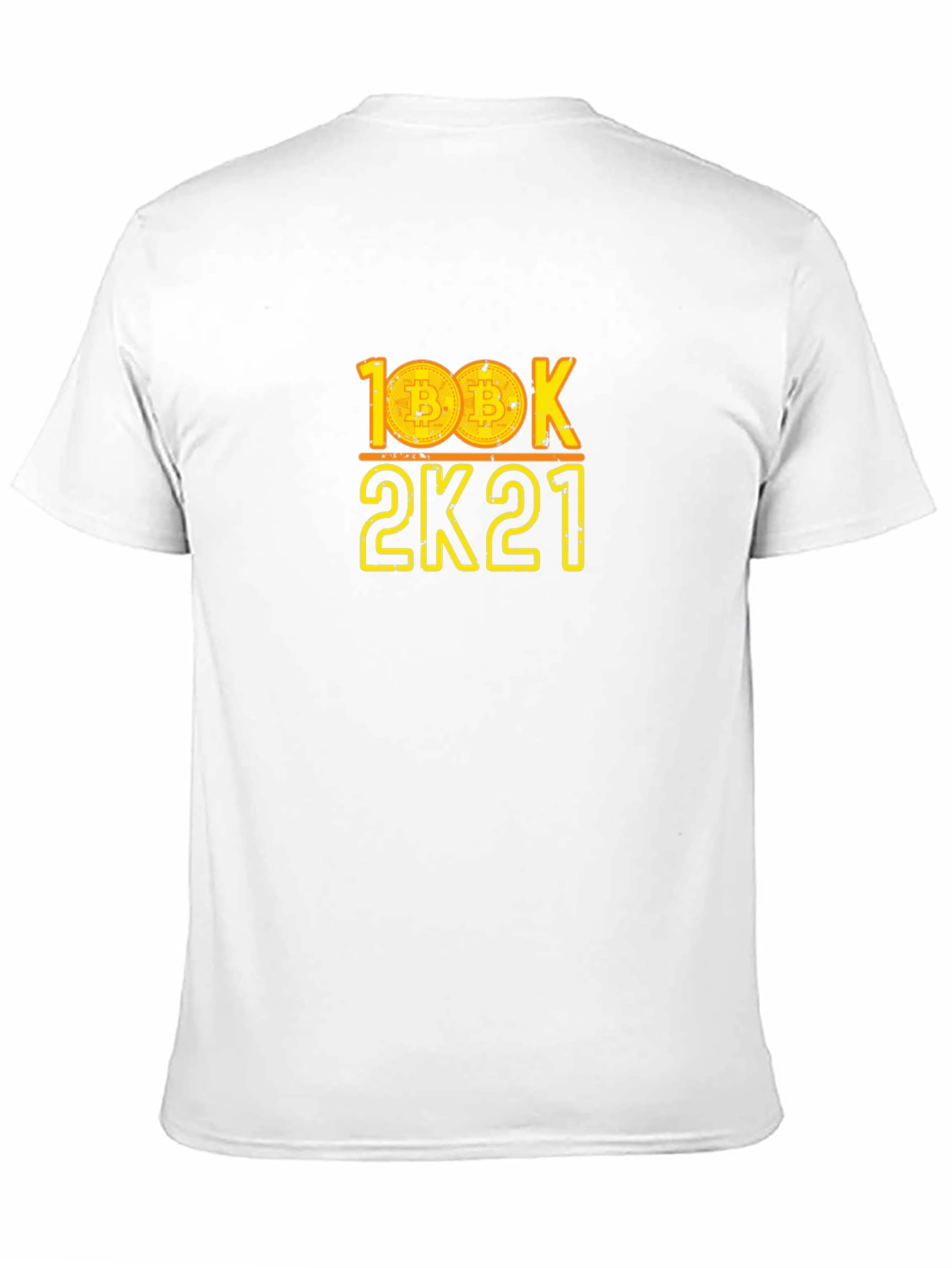 Bitcoin 100K 2K21 Graphic Tee - Crypto HODL!