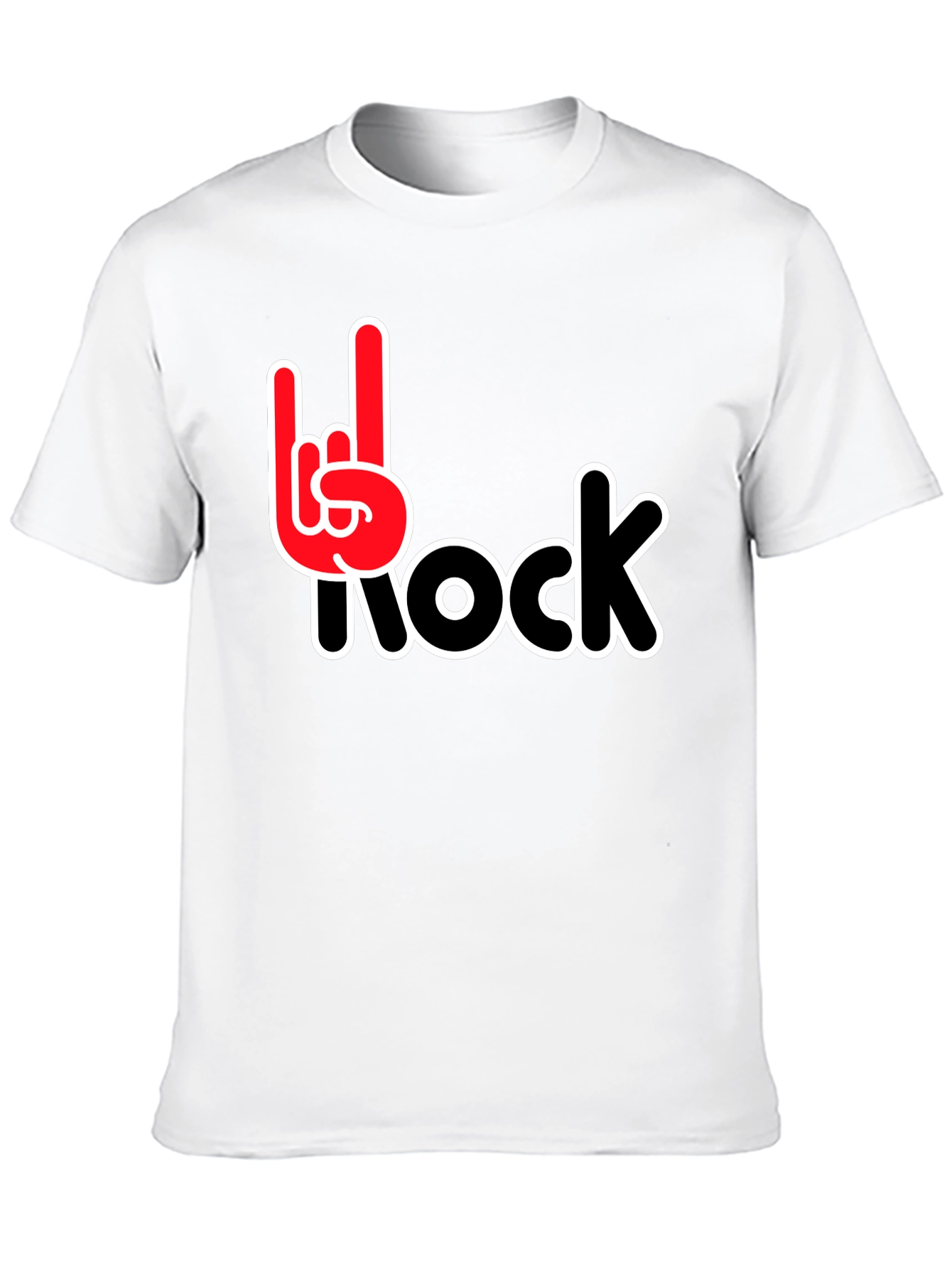 Rock On Black T-Shirt