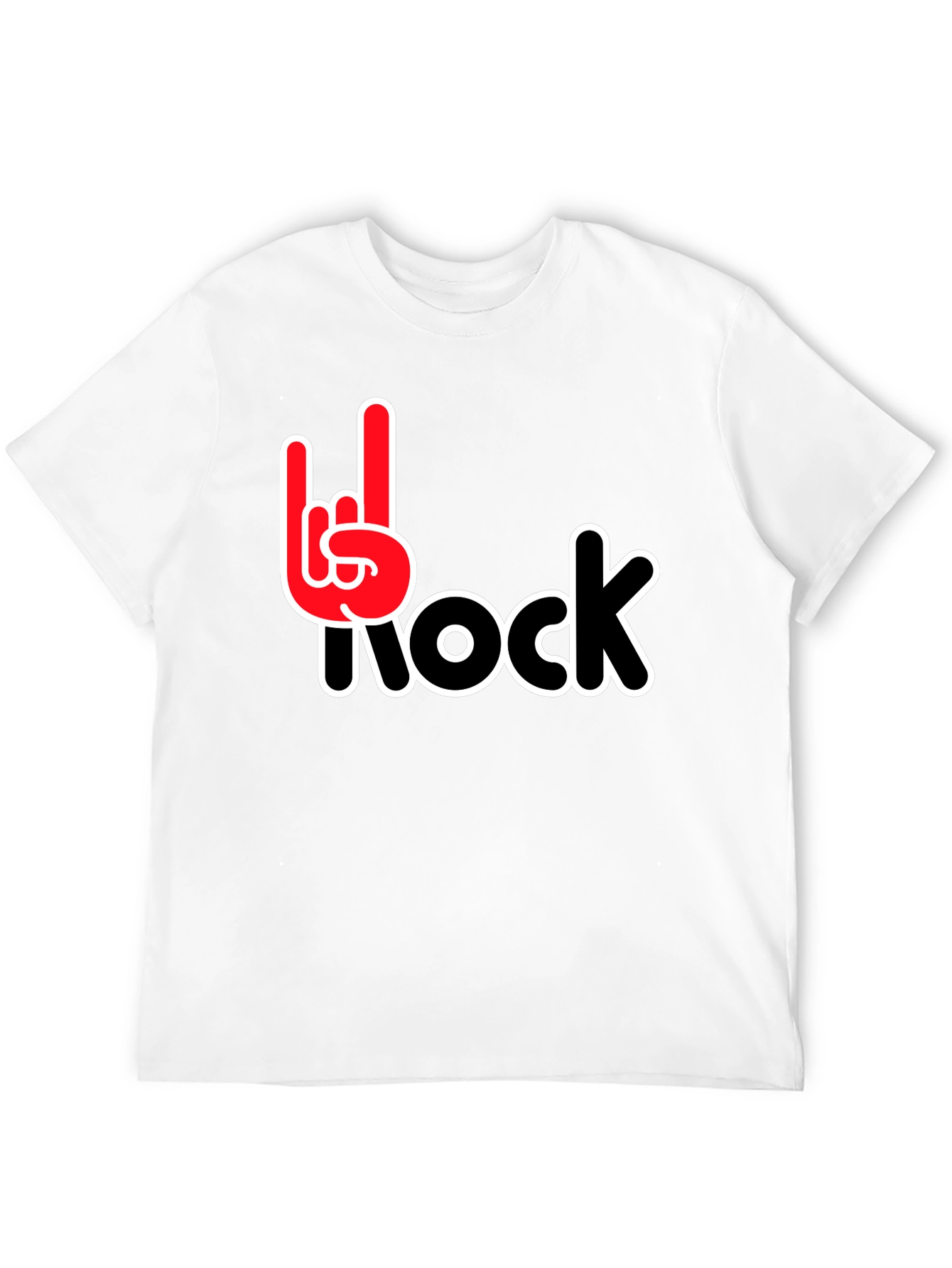 Rock On Black T-Shirt