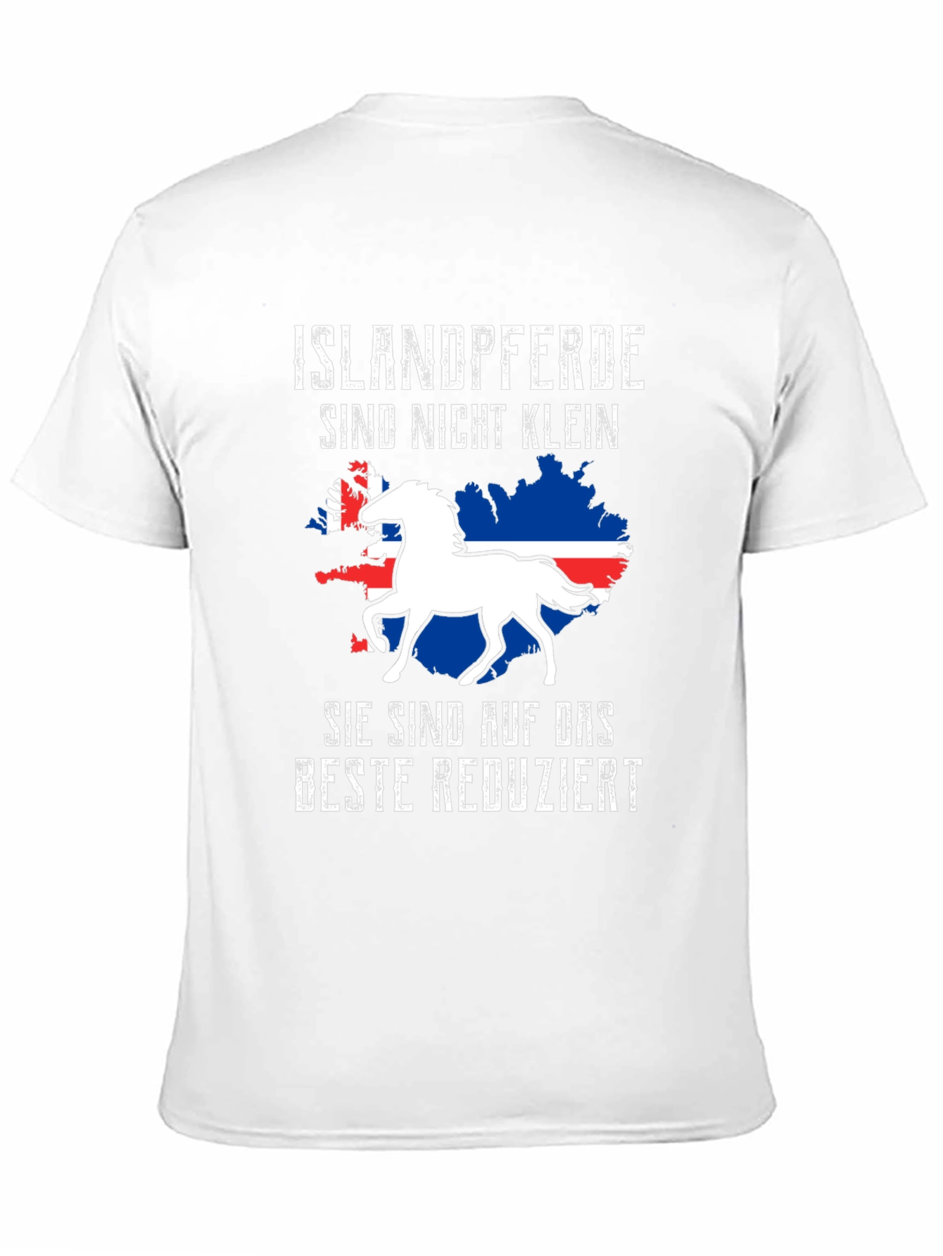 Icelandic Horse T-Shirt - Islandpferde sind nicht klein