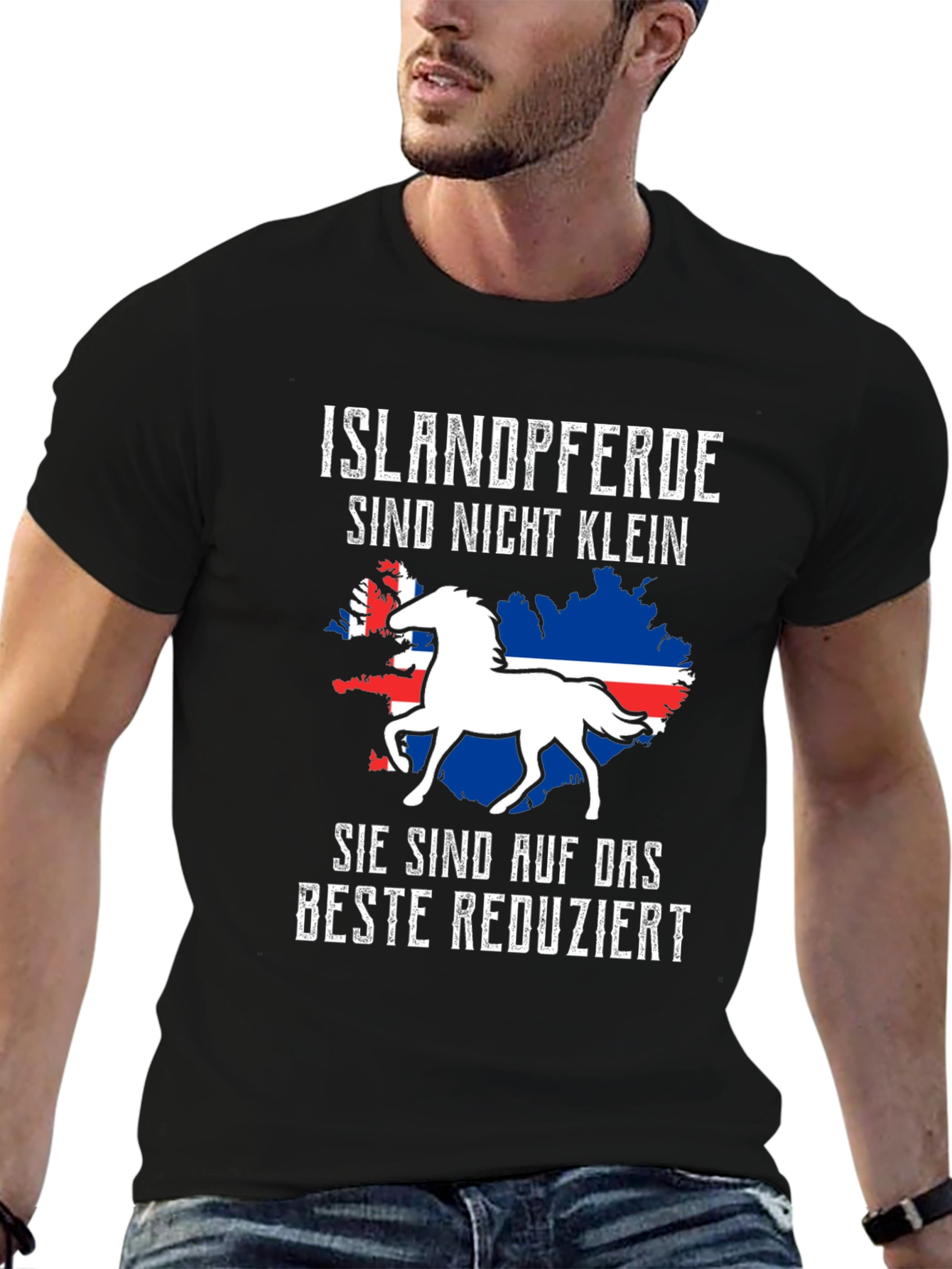 Icelandic Horse T-Shirt - Islandpferde sind nicht klein