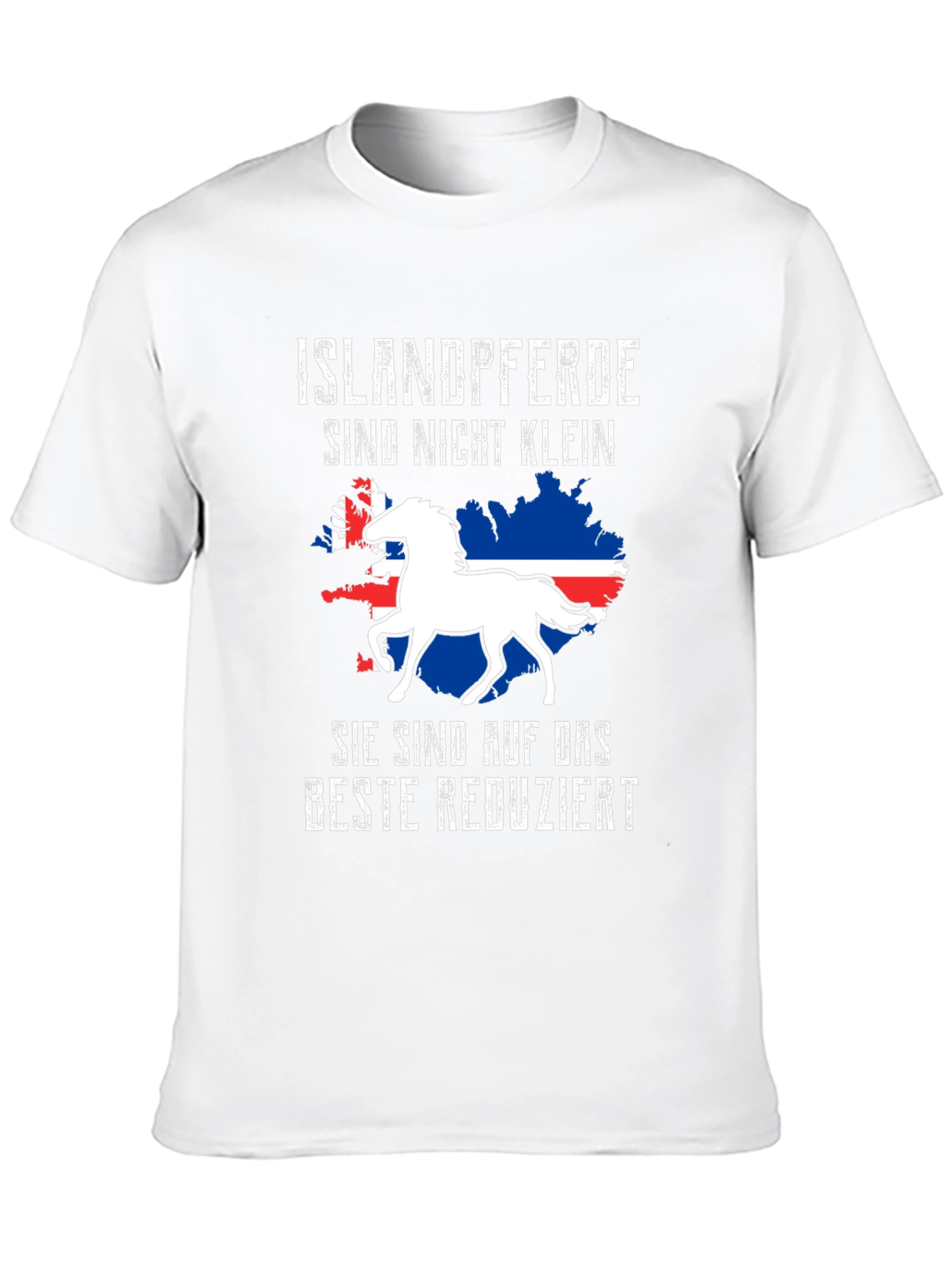 Icelandic Horse T-Shirt - Islandpferde sind nicht klein