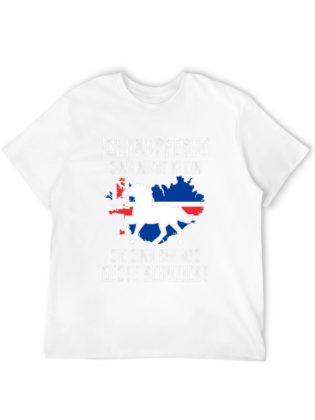 Icelandic Horse T-Shirt - Islandpferde sind nicht klein
