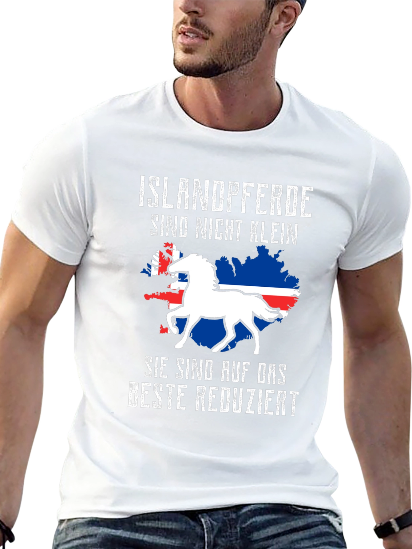 Icelandic Horse T-Shirt - Islandpferde sind nicht klein