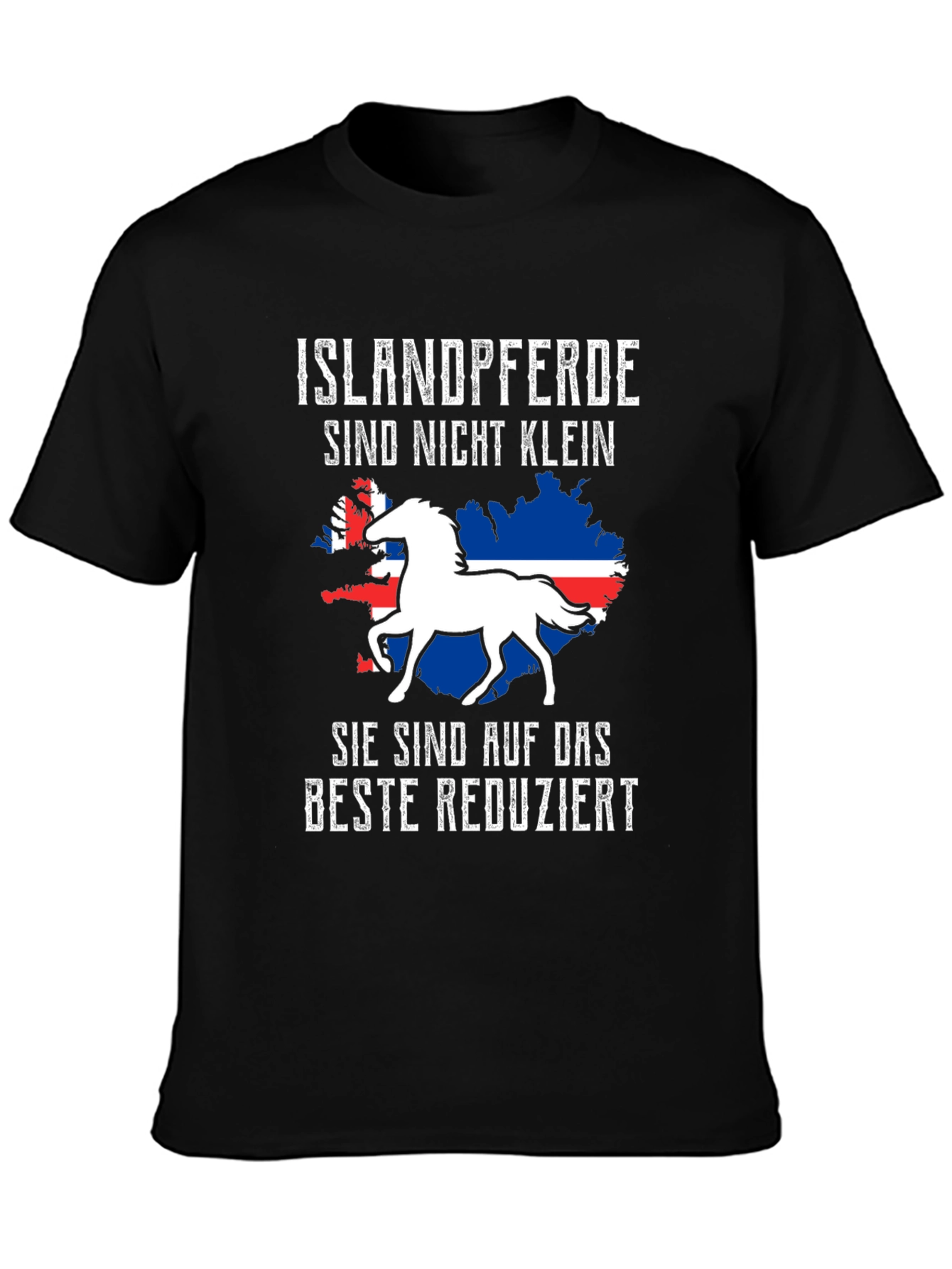 Icelandic Horse T-Shirt - Islandpferde sind nicht klein