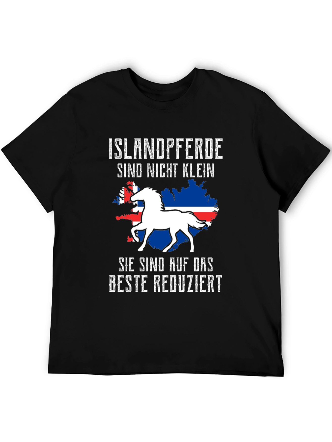 Icelandic Horse T-Shirt - Islandpferde sind nicht klein