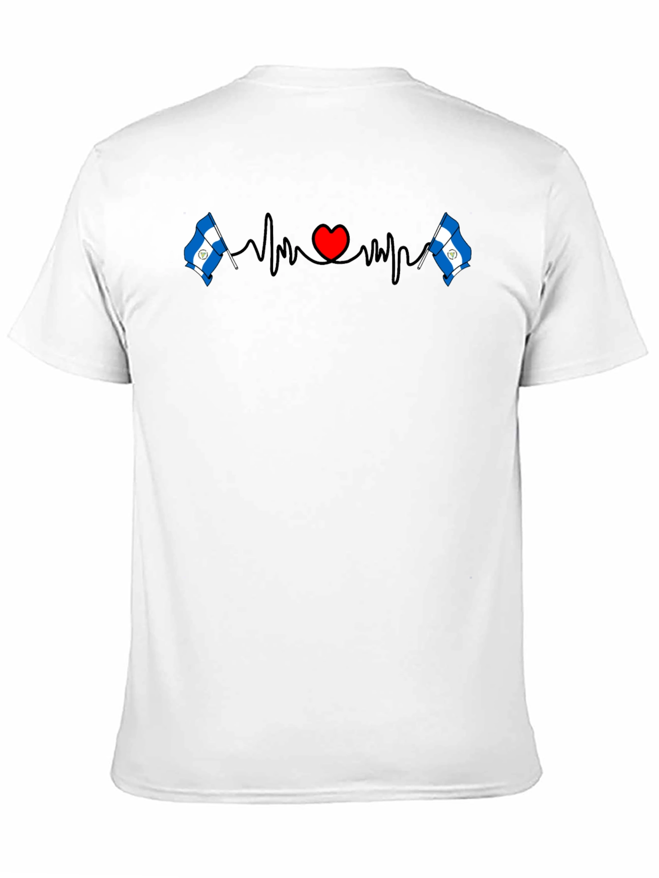 Honduras Heartbeat T-Shirt - Honduran Pride!